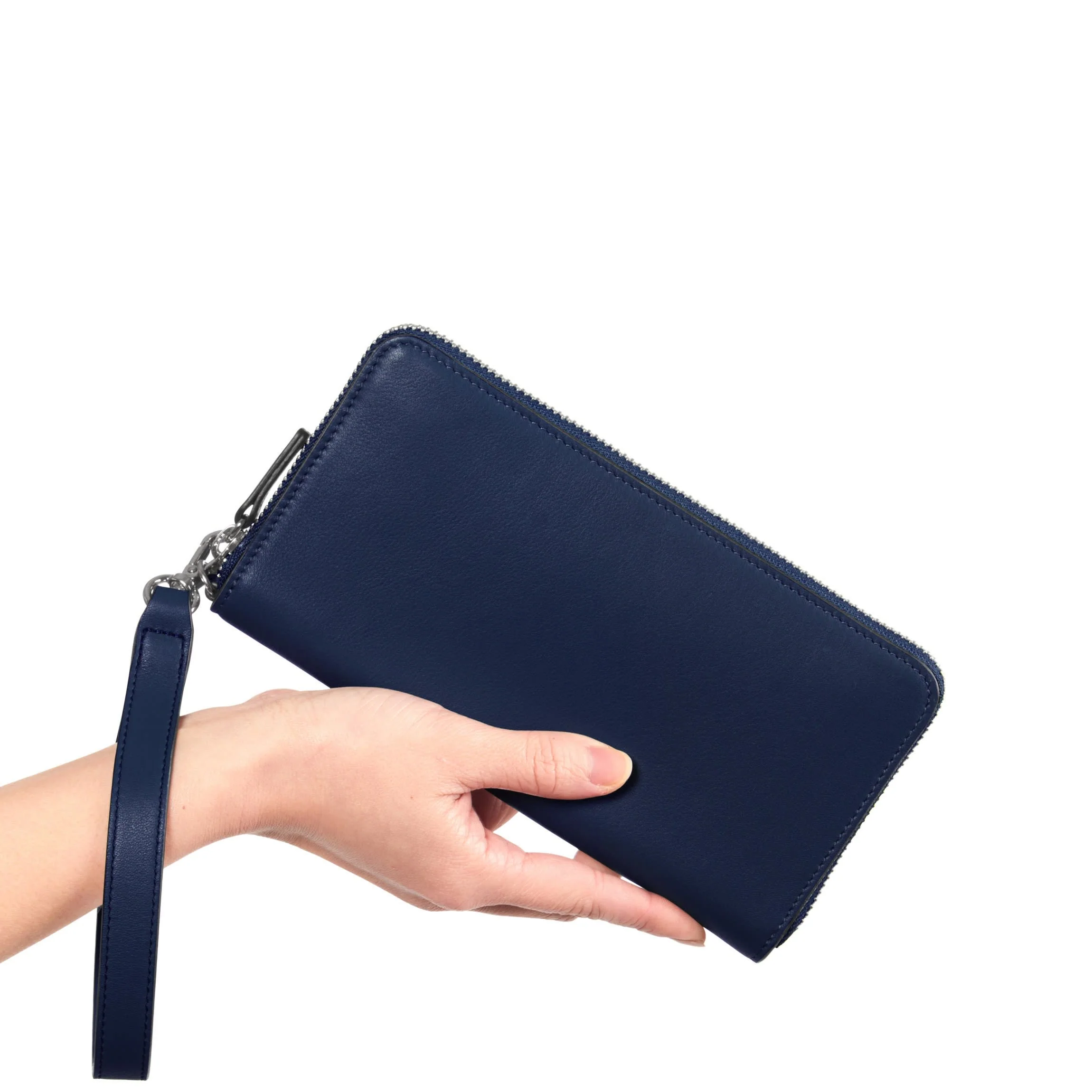 Klyde Continental Wallet Navy Blue - Image 6