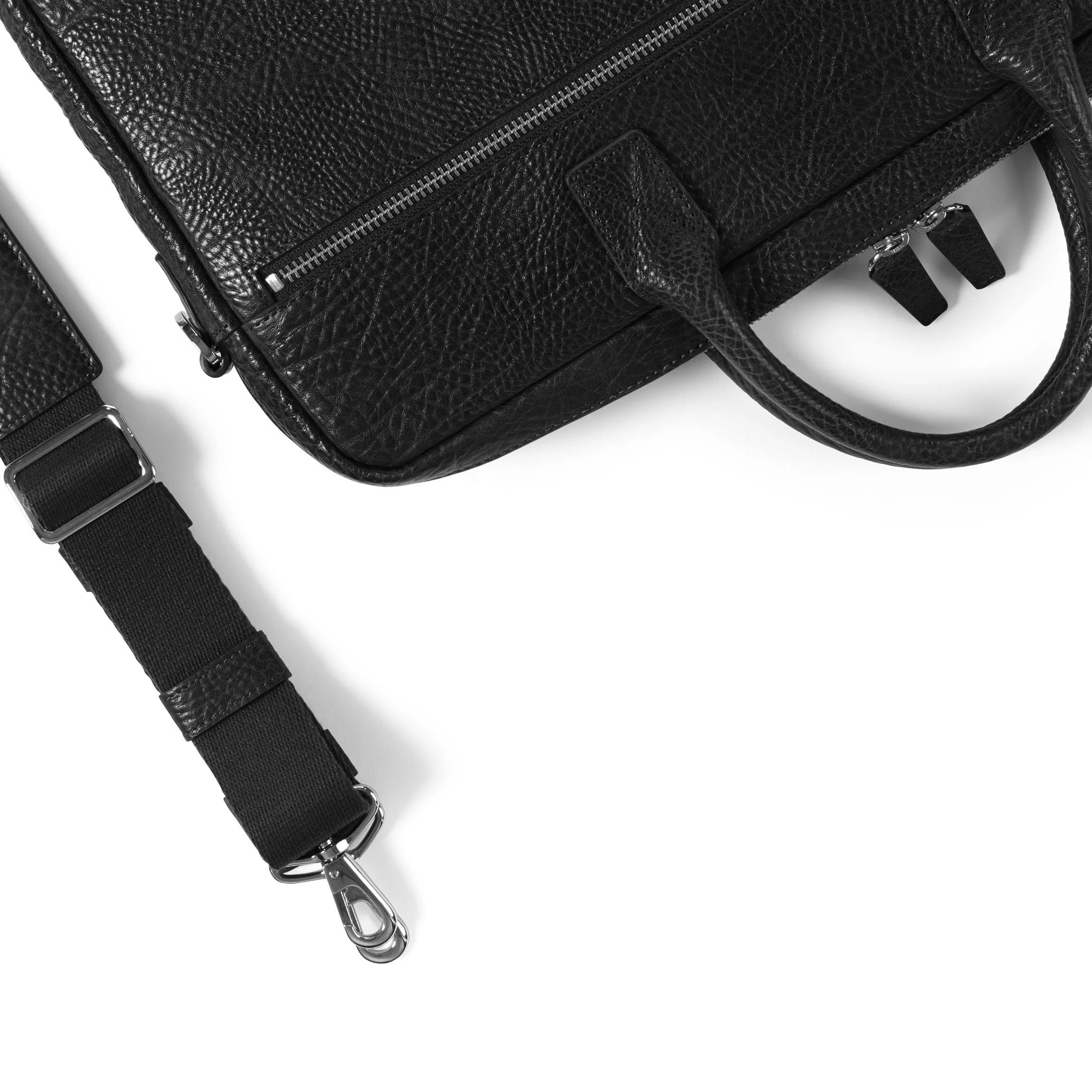 Knox Slim Laptop Bag Ebony - Image 3