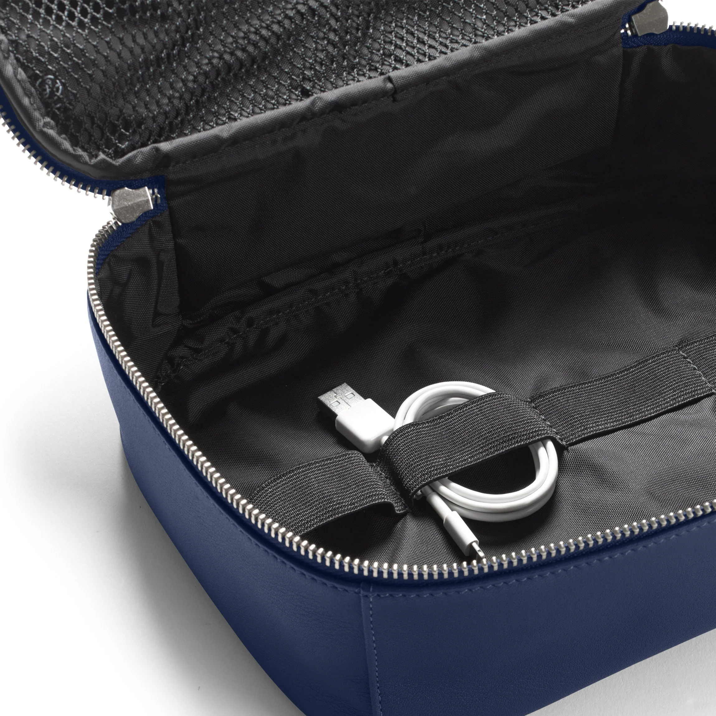Large Tech Bag Organizer Navy Blue - Image 3