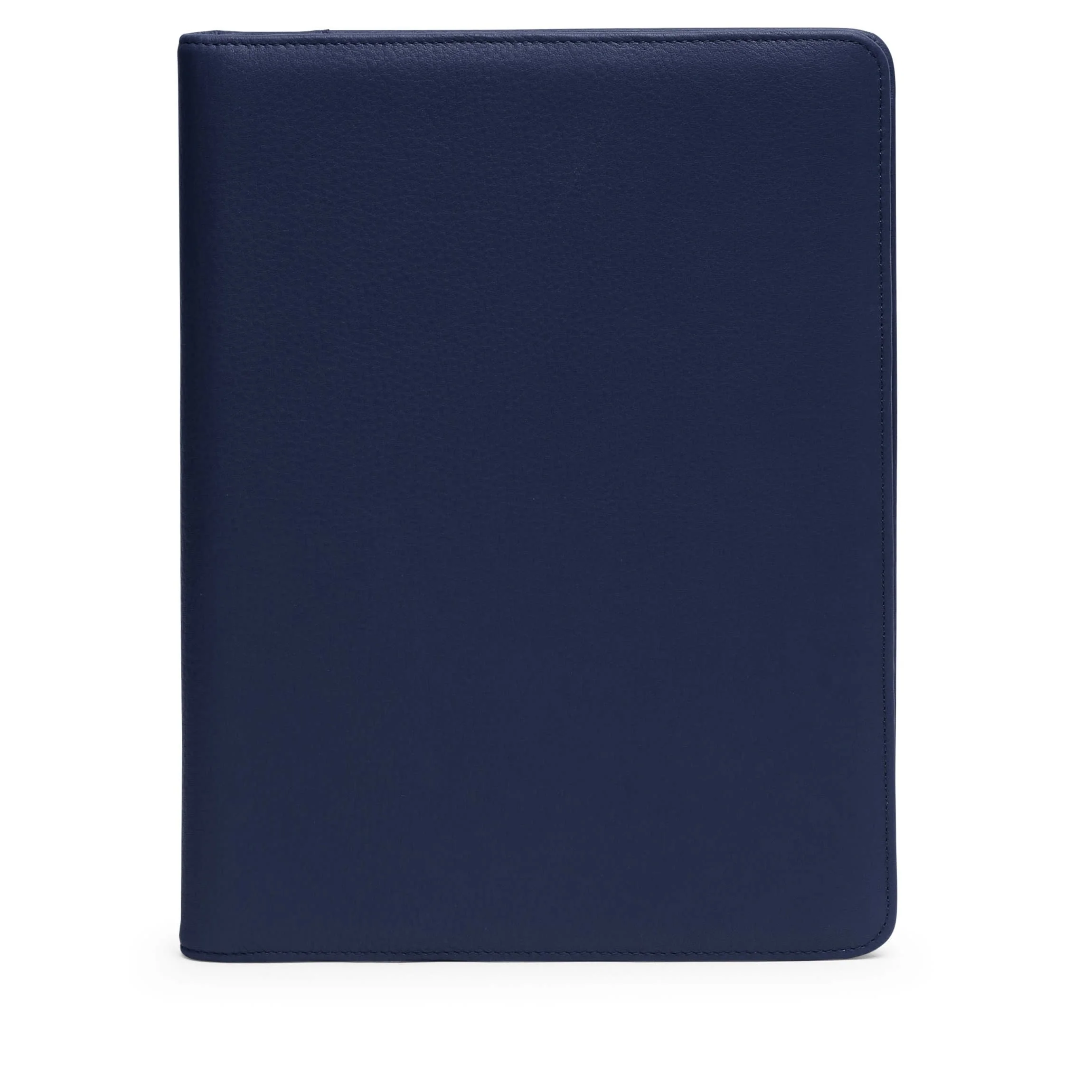 Leather Folder Navy Blue - Image 3