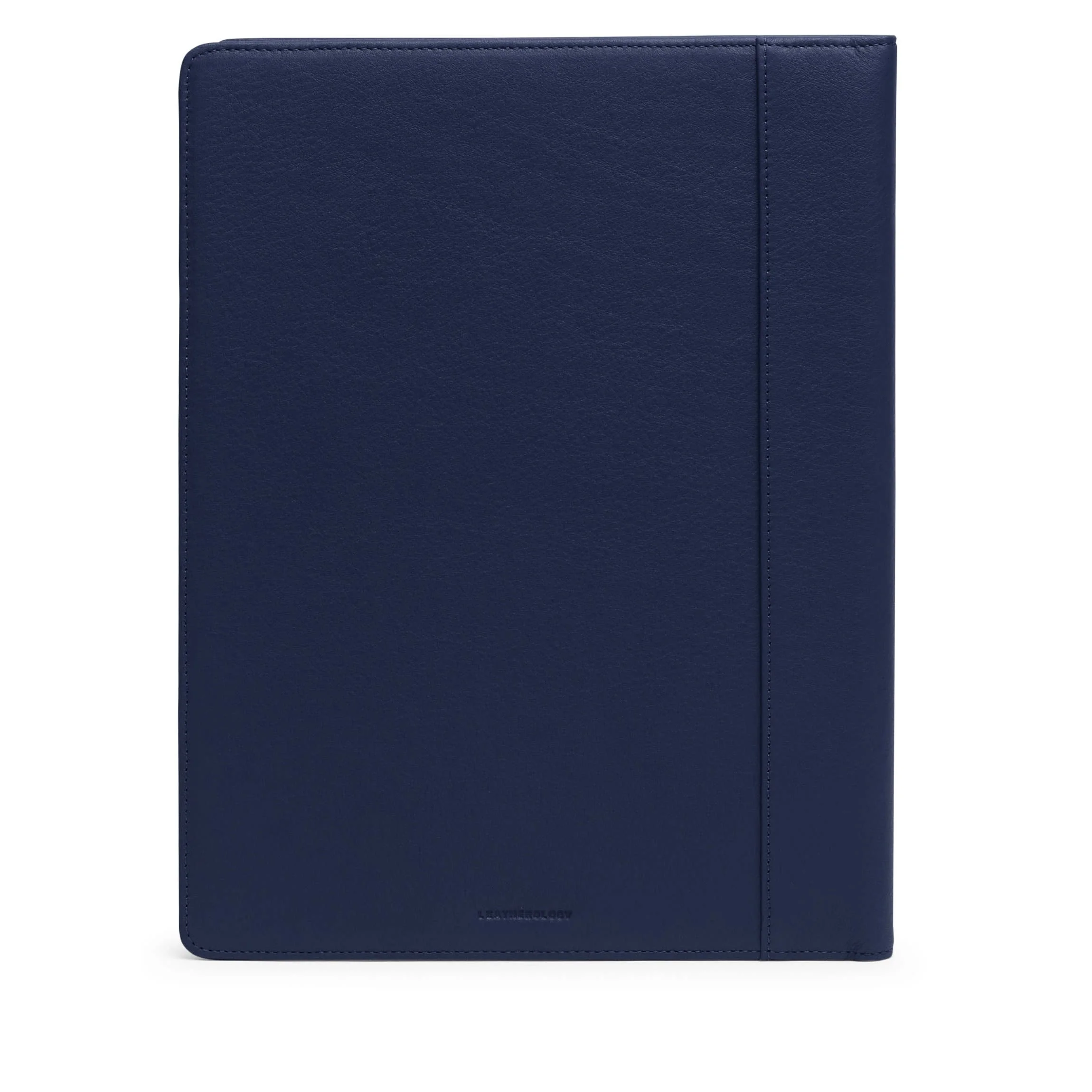Leather Folder Navy Blue - Image 5