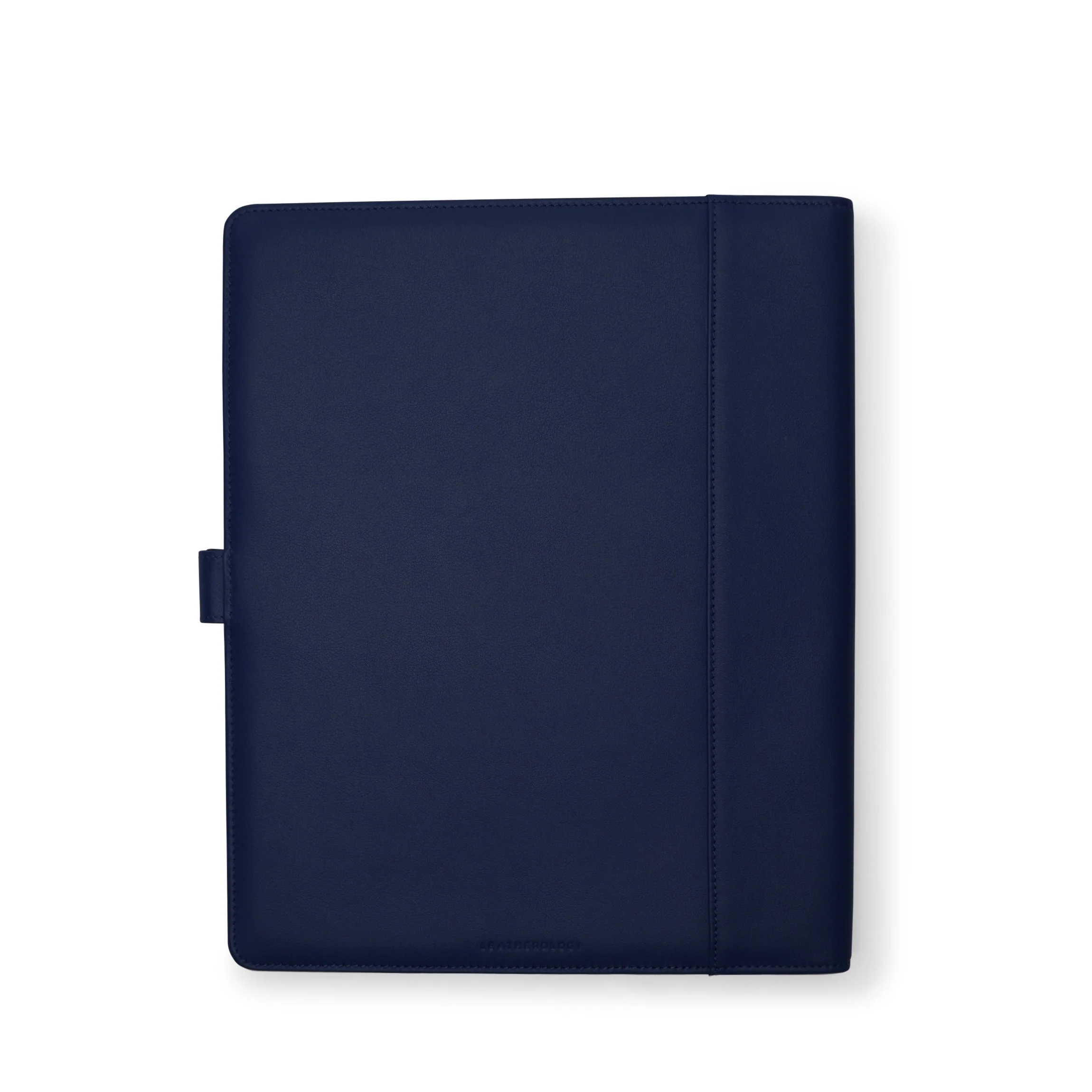 Letter Snap Padfolio Navy Blue - Image 4