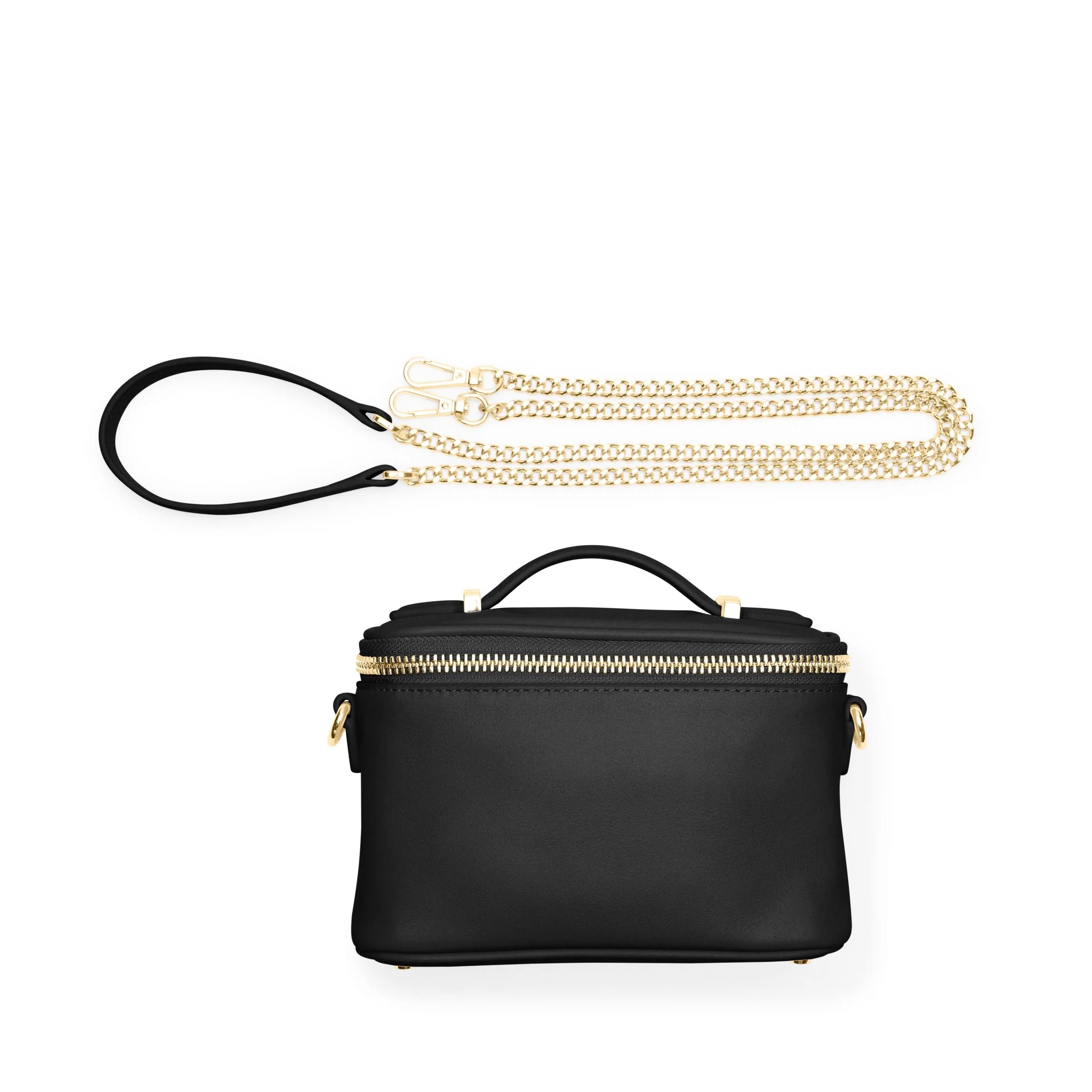 Maddie Micro Train Case Crossbody Black Onyx - Image 6
