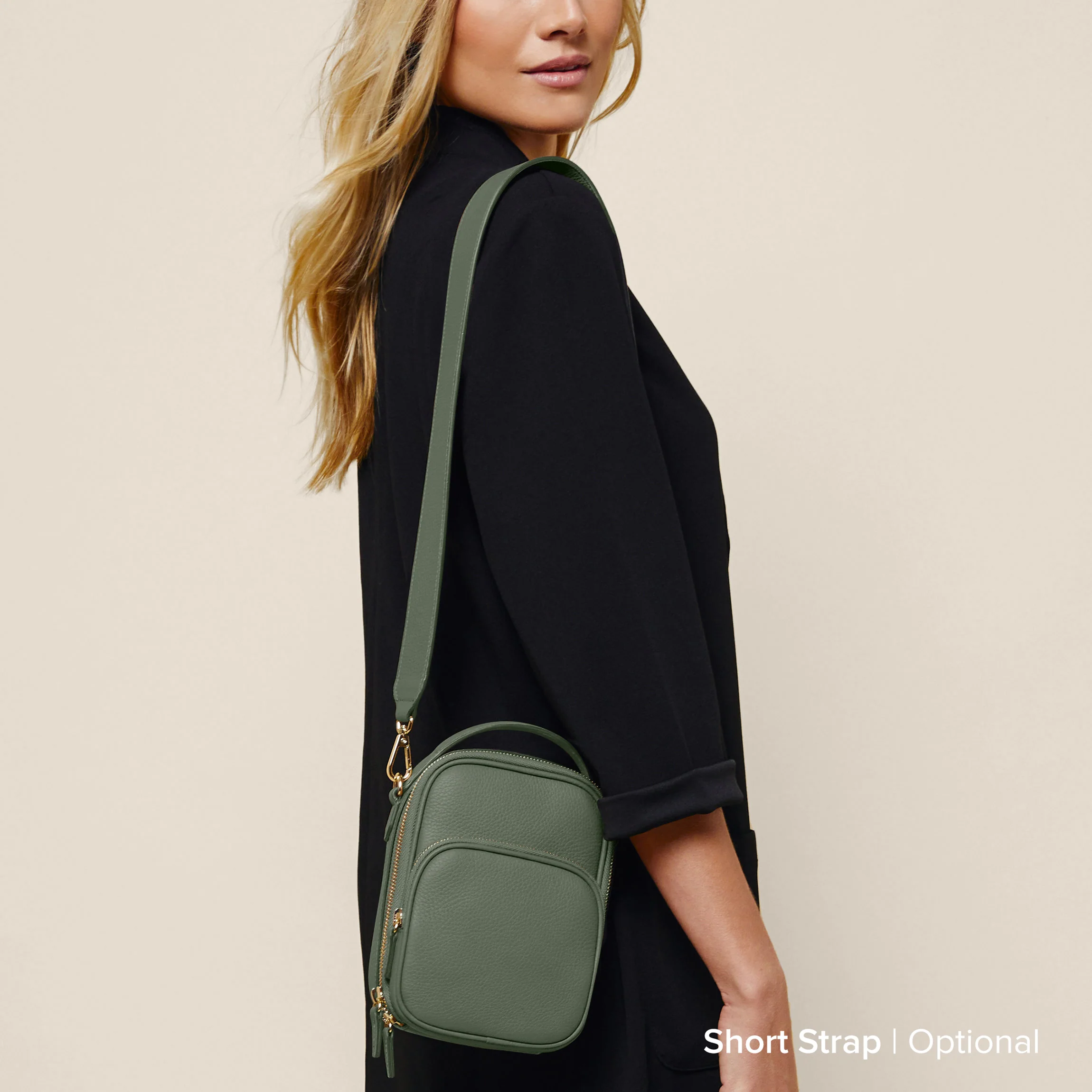 Meadow Small Sling Bag Moss - Image 9