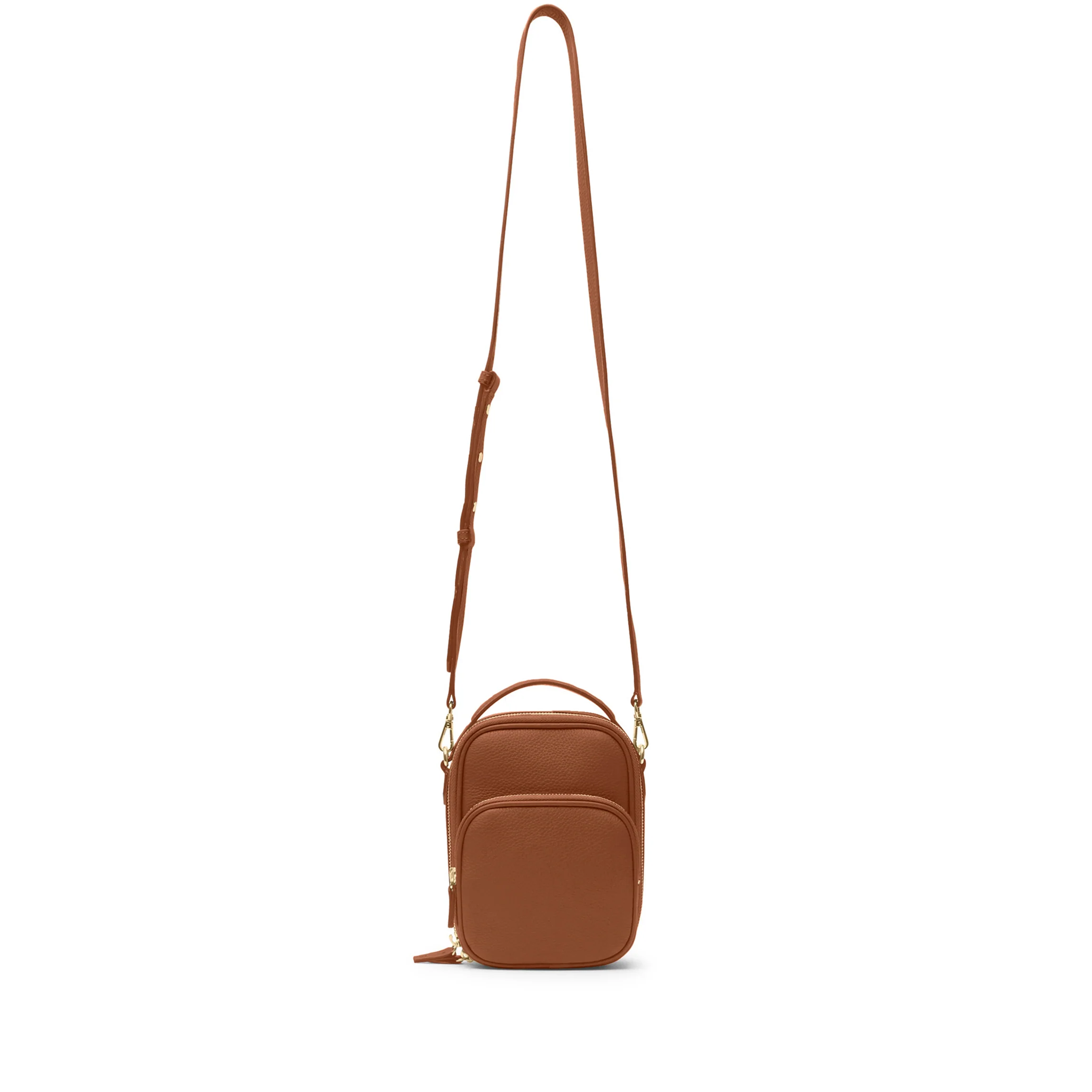 Meadow Small Sling Bag Saddle Brown - Image 8