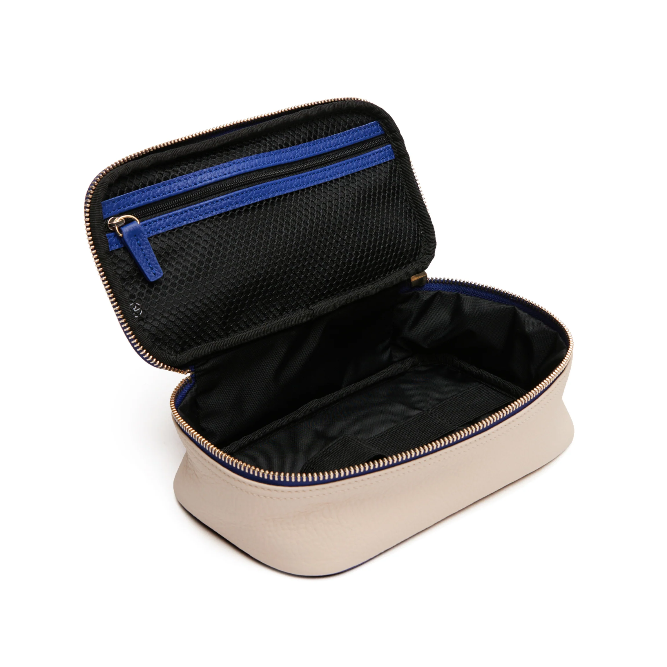 Medium Tech Bag Organizer Sand/Regatta Blue - Image 4