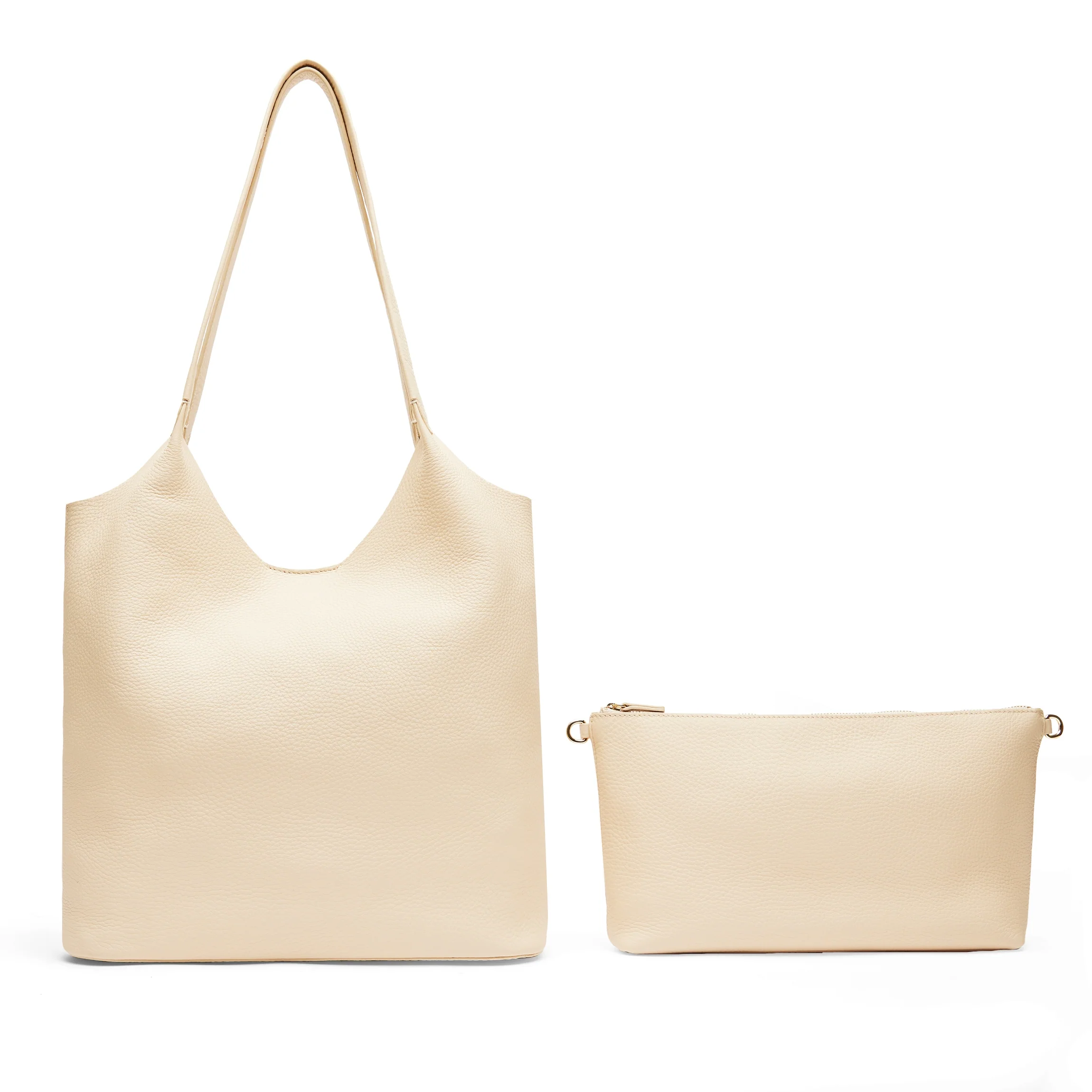 Mia Large Shopper Tote Sand - Image 4