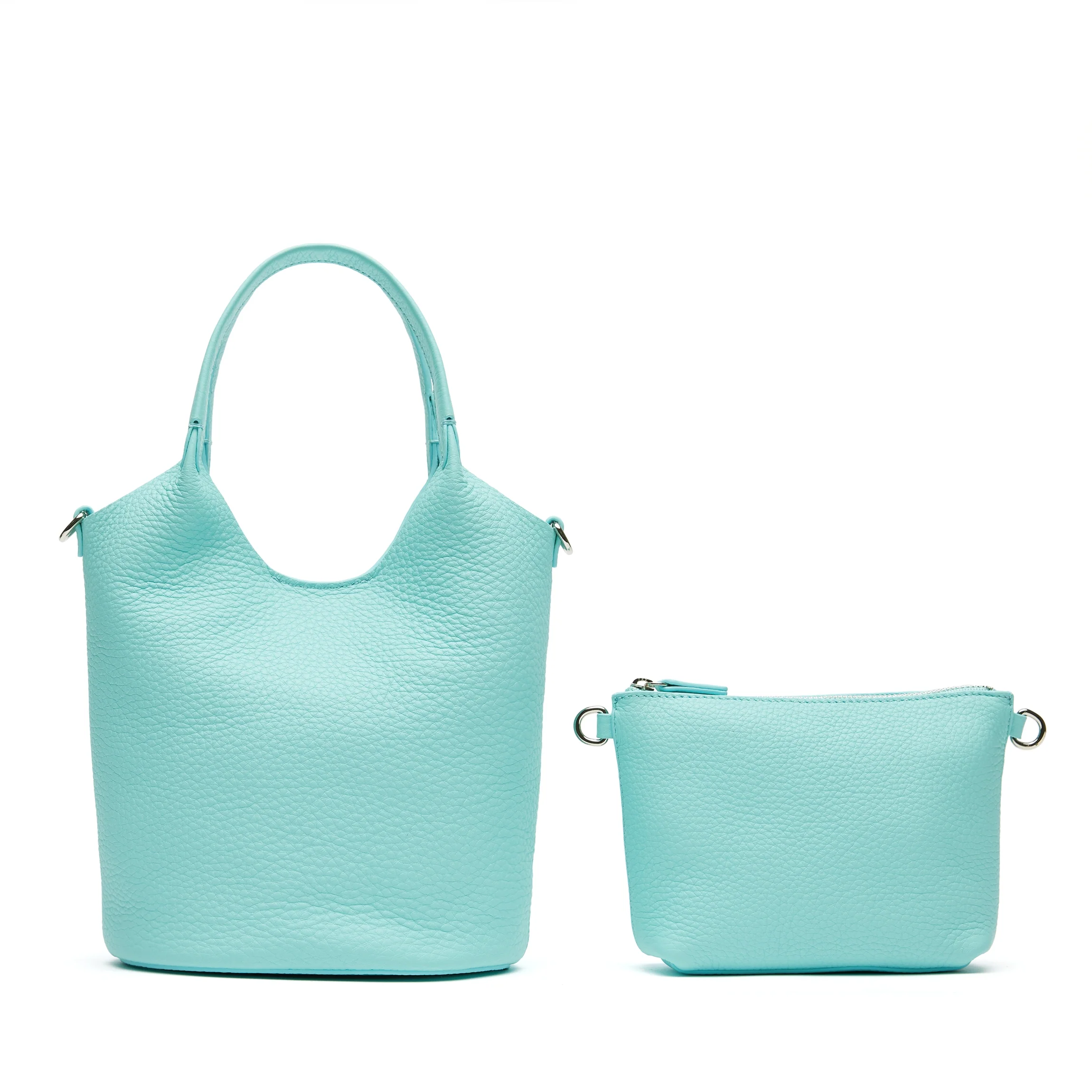 Mia Small Bucket Tote Celeste - Image 5