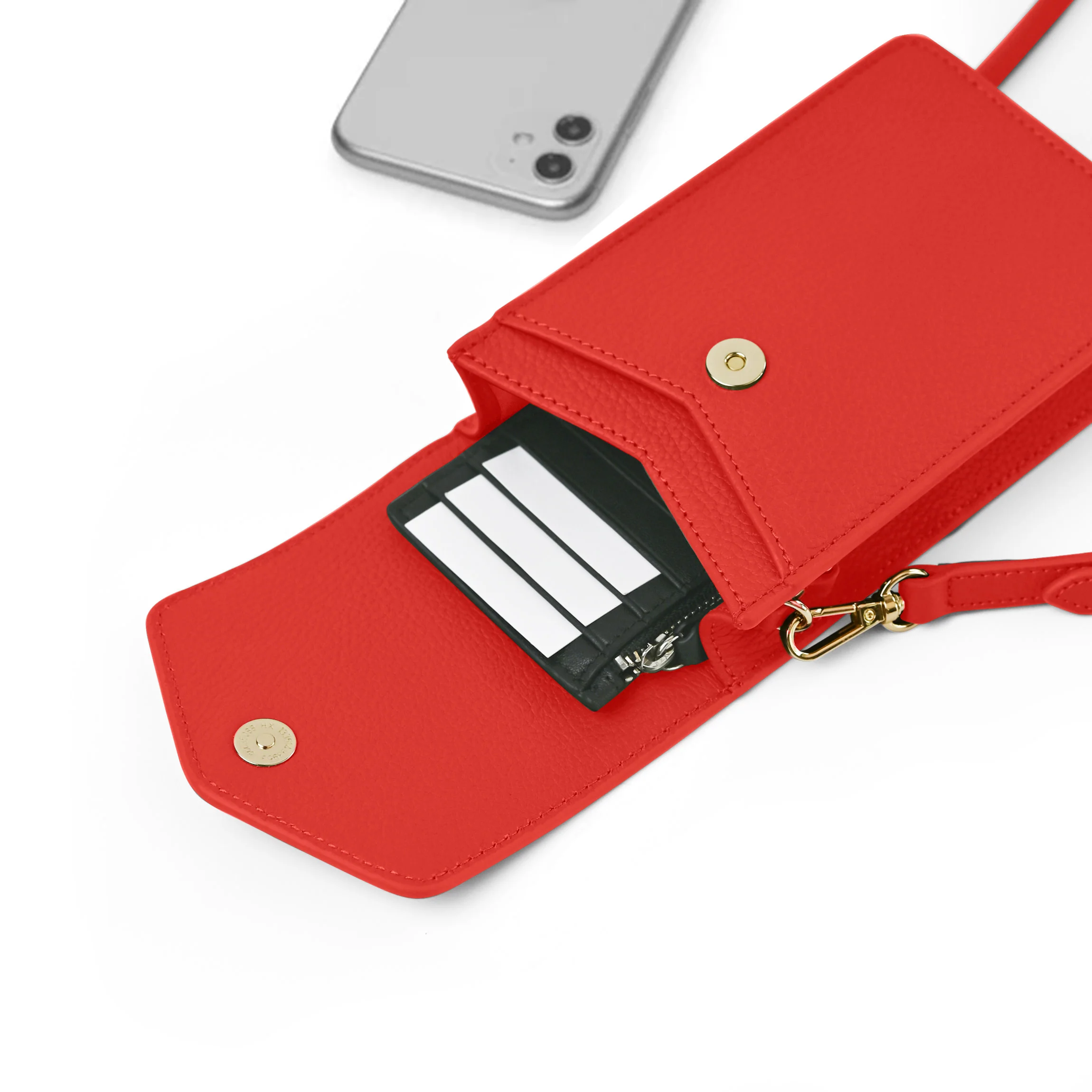 Mini Willow Crossbody Buoy Red - Image 3