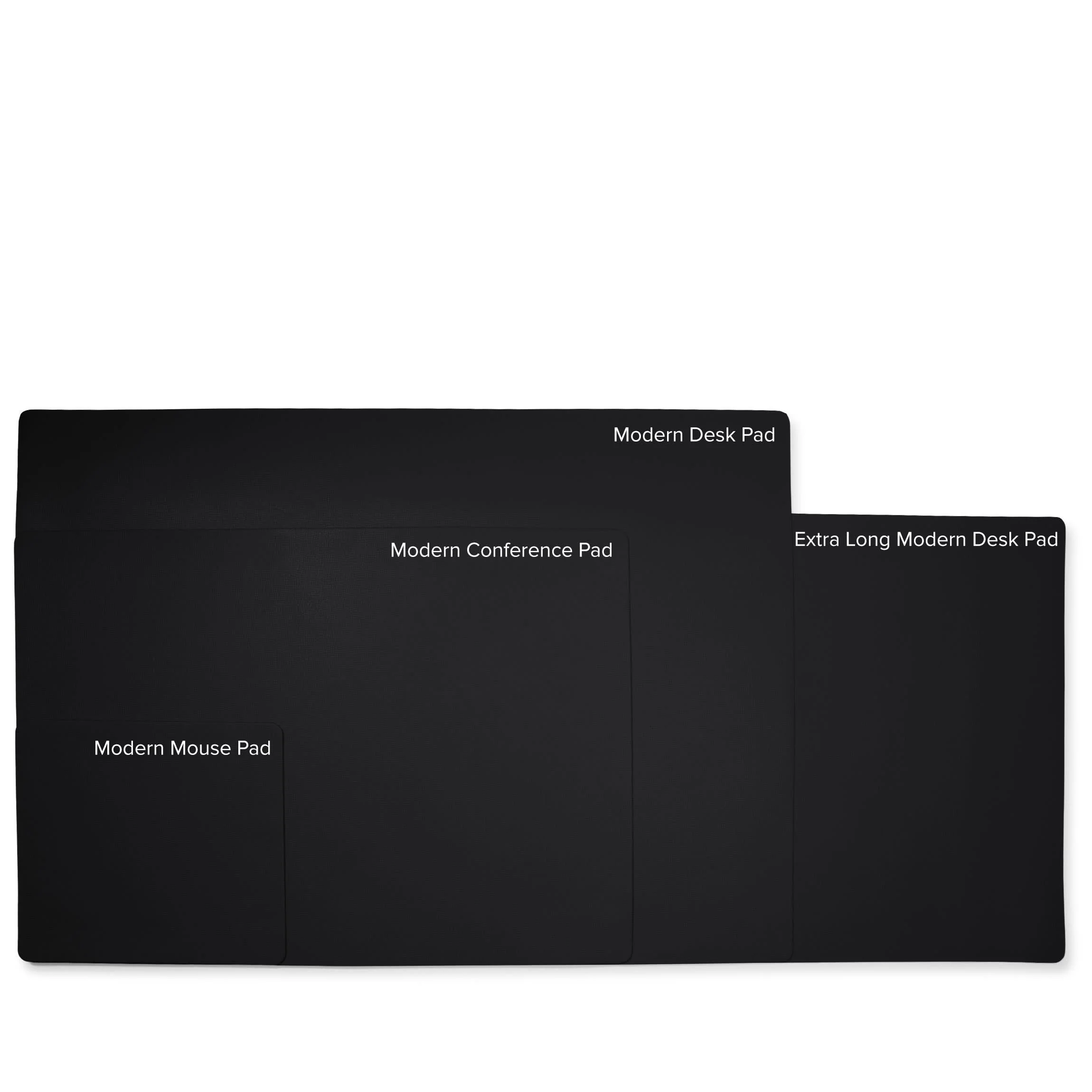 Modern Mouse Pad Black - Image 4