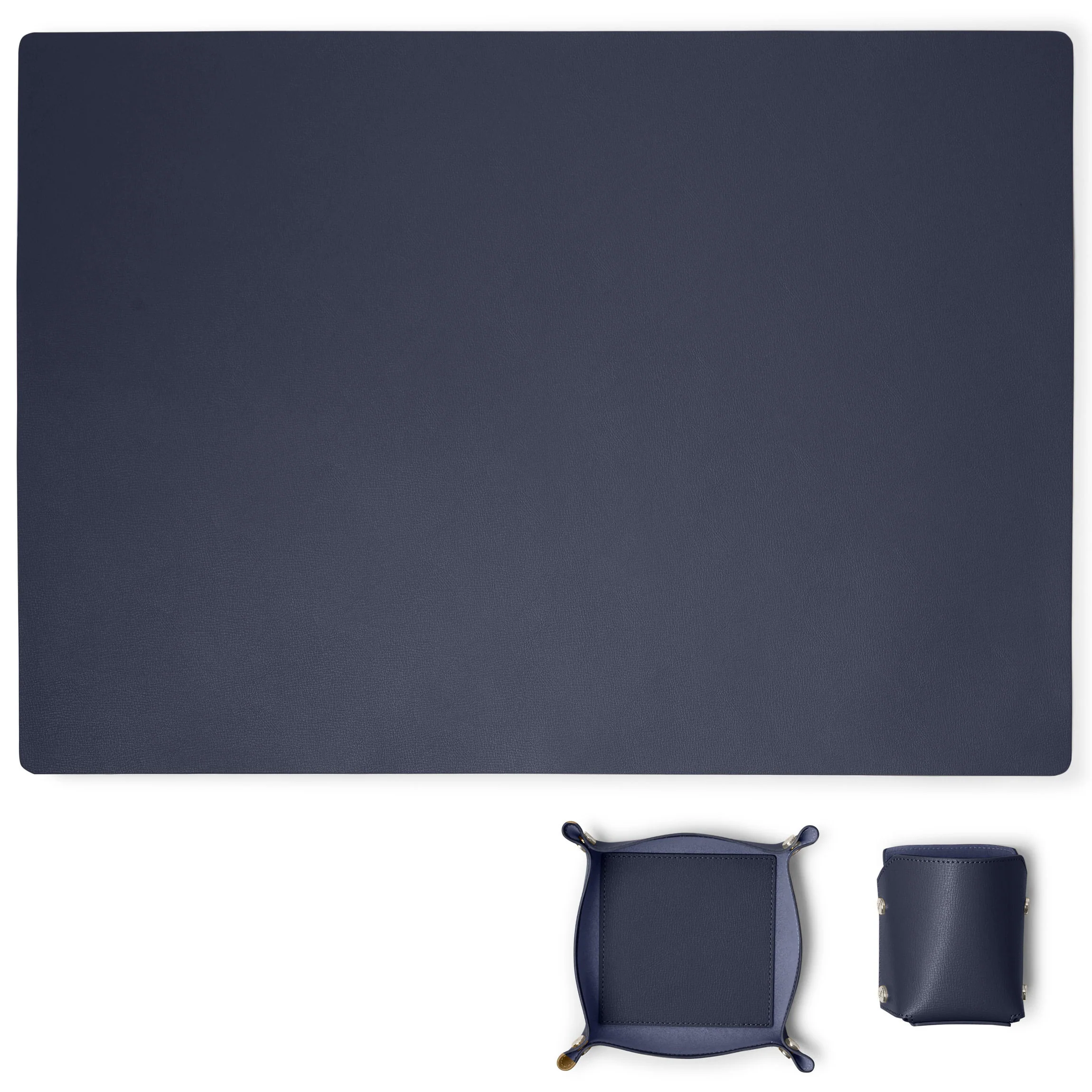 Modern Desk Set Midnight Blue - Image 4