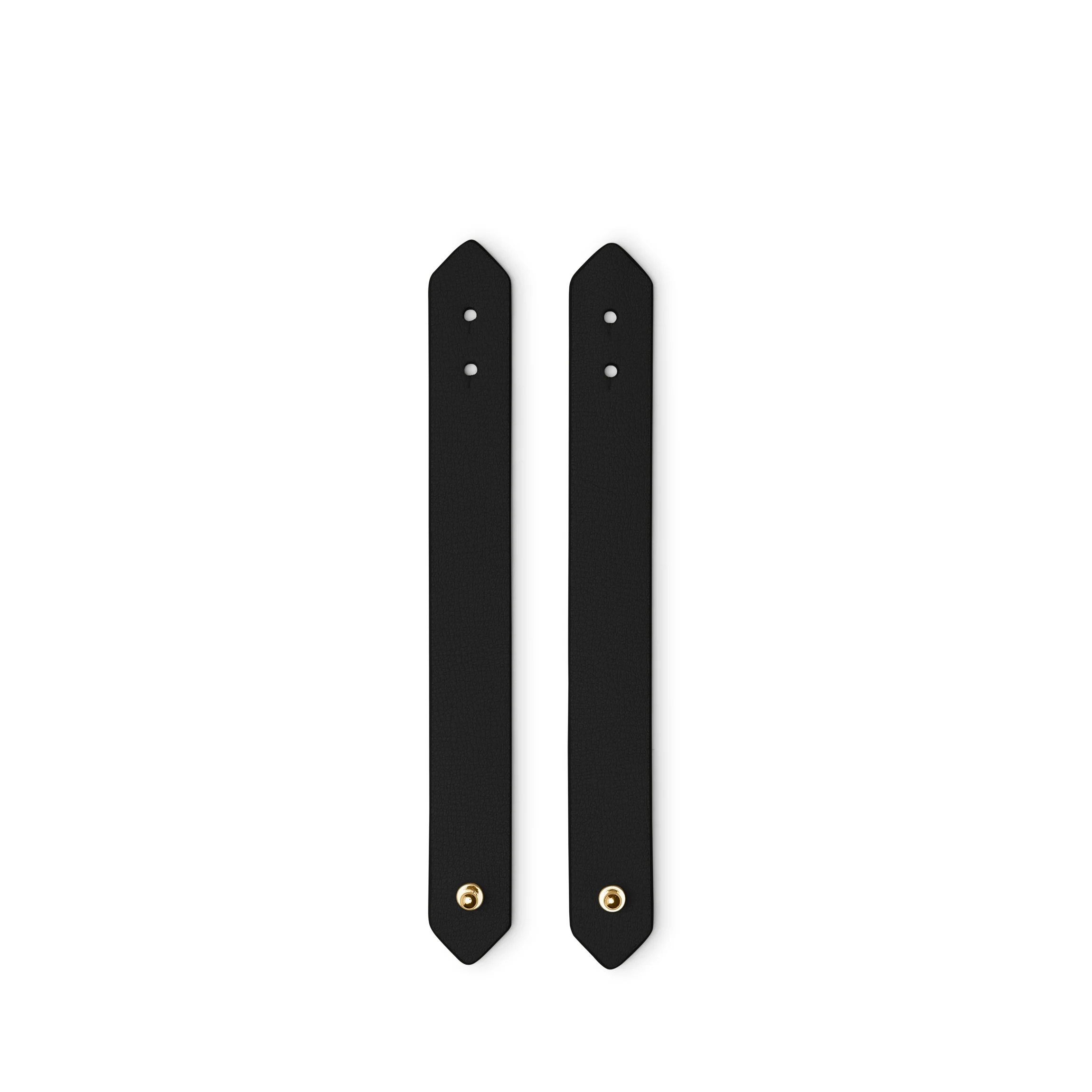 Modern Napkin Rings, Set of 2 Black - Image 4