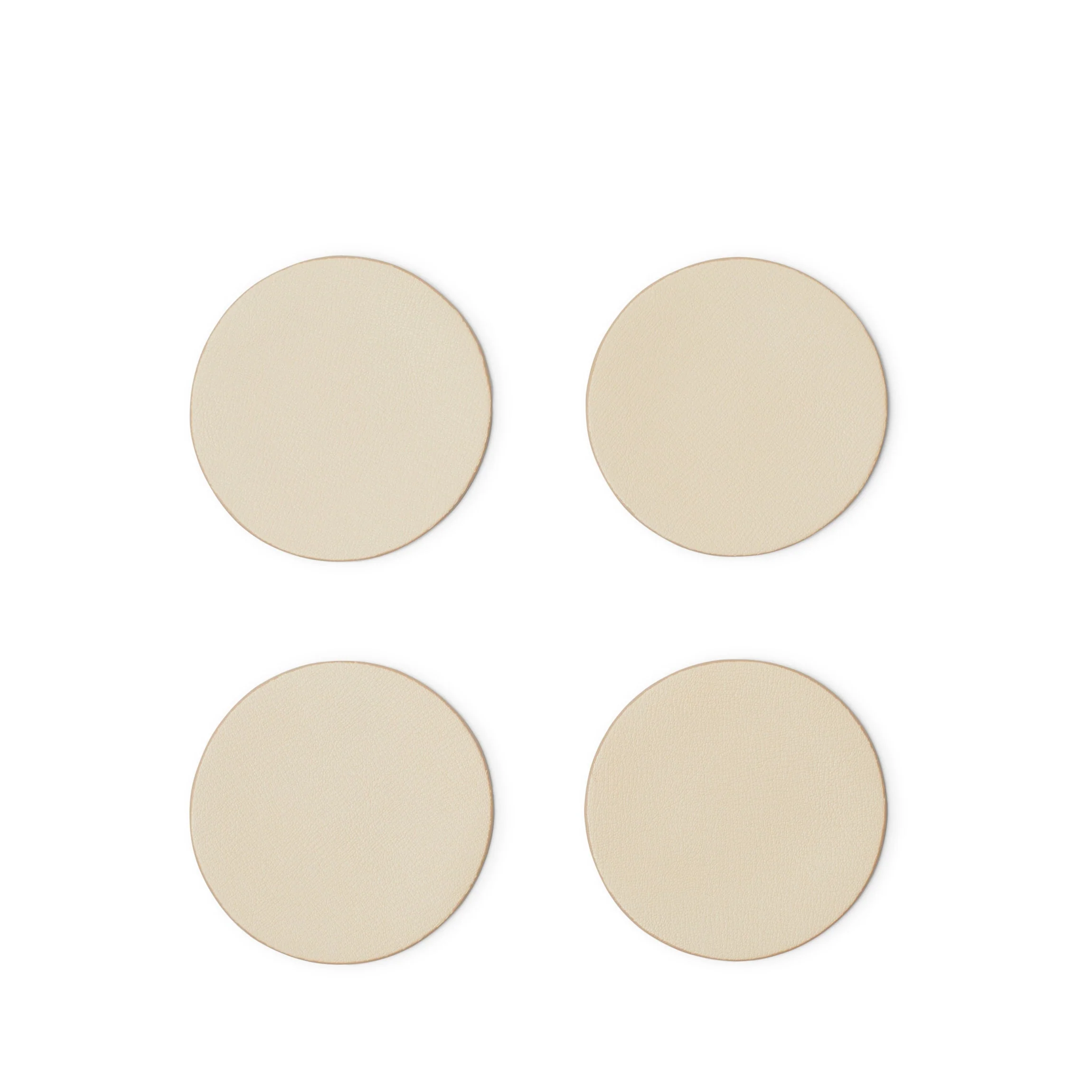 Modern Round Coaster Set Dove - Image 3