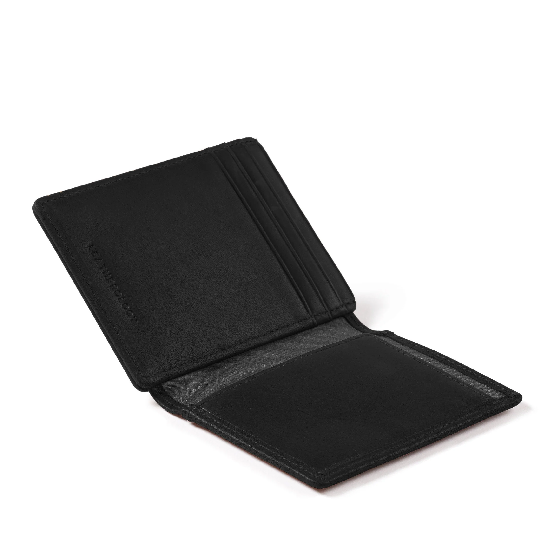 Money Clip Card Holder Black Oil - Image 4