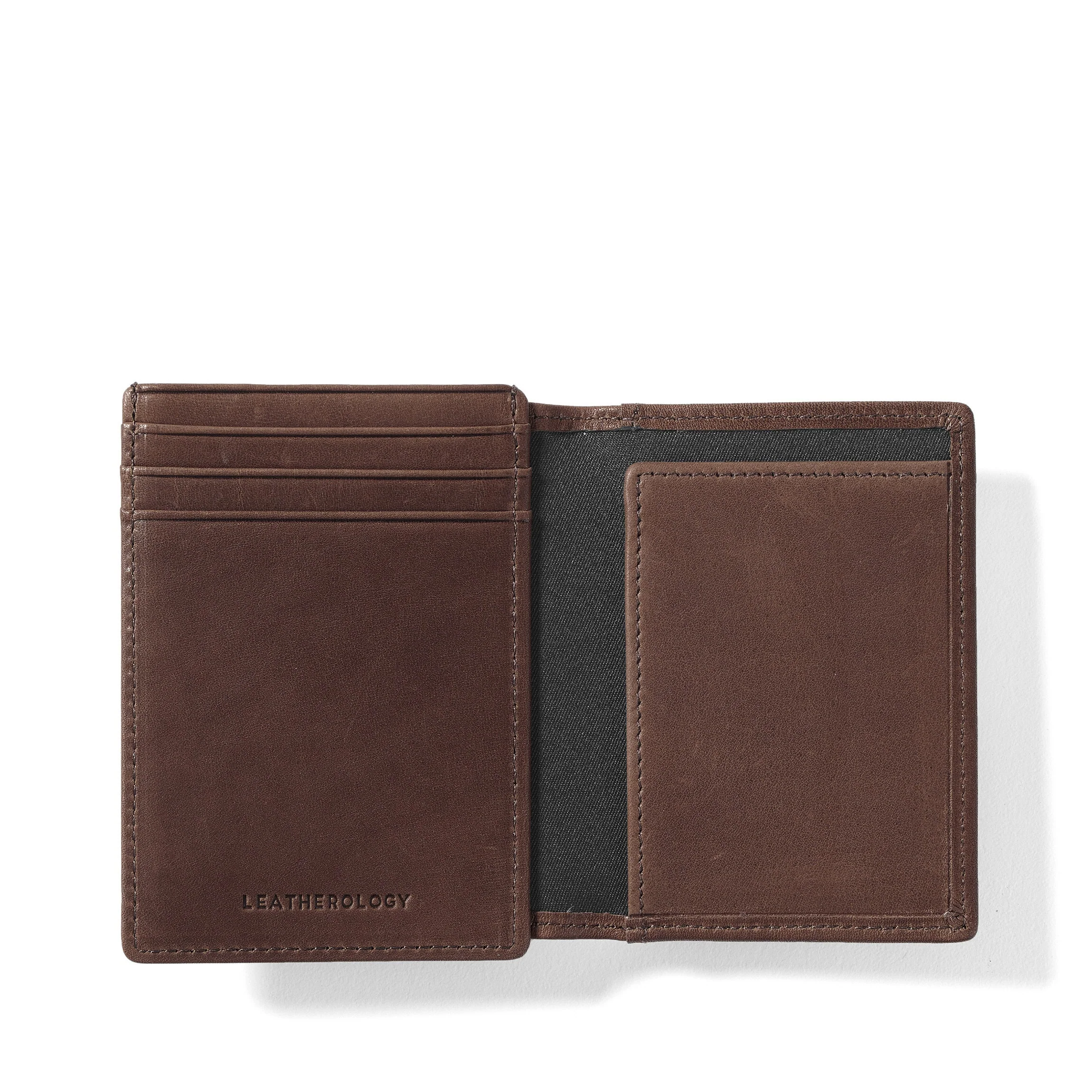 Money Clip Card Holder Mahogany - Image 6