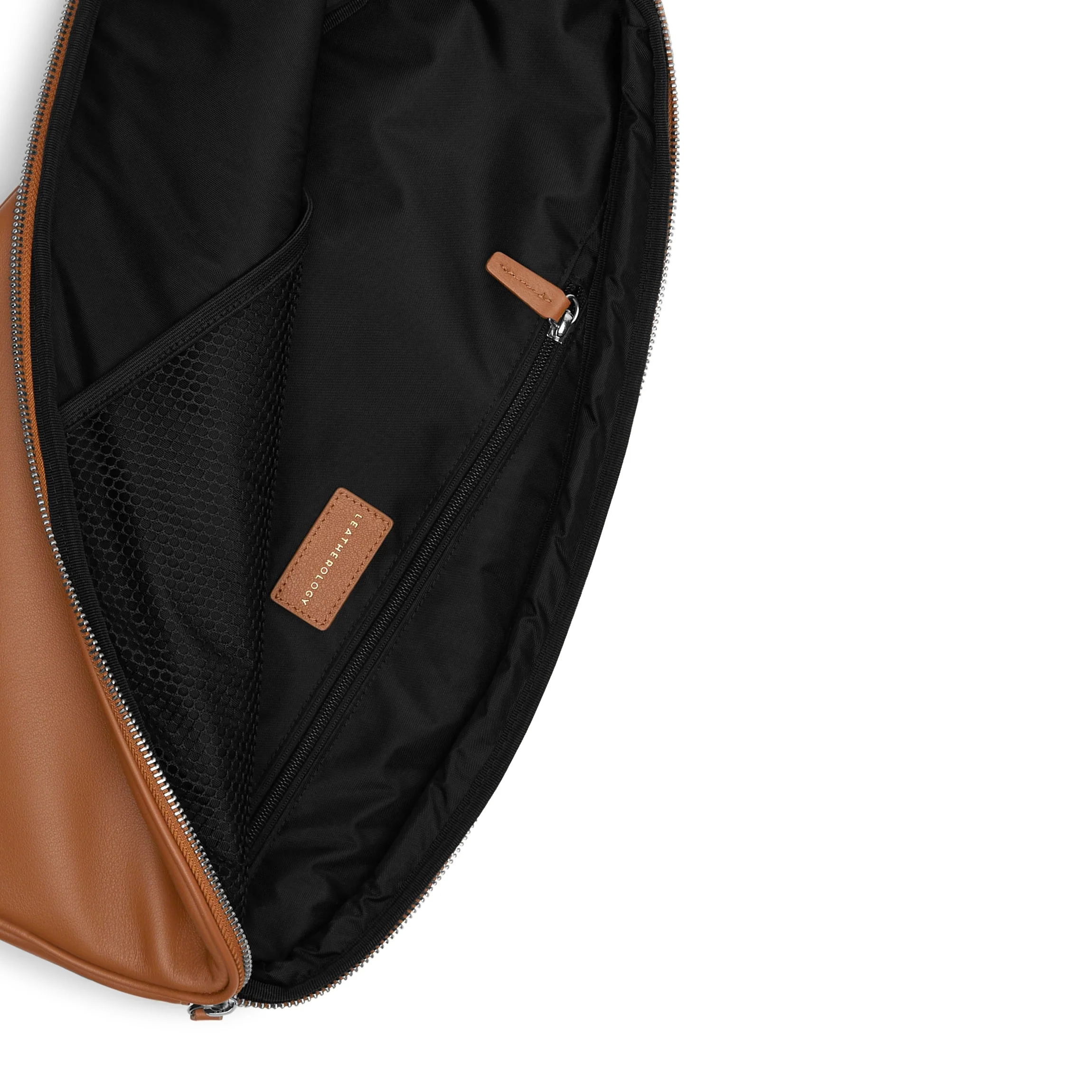 Pickleball Sling Bag Cognac - Image 3