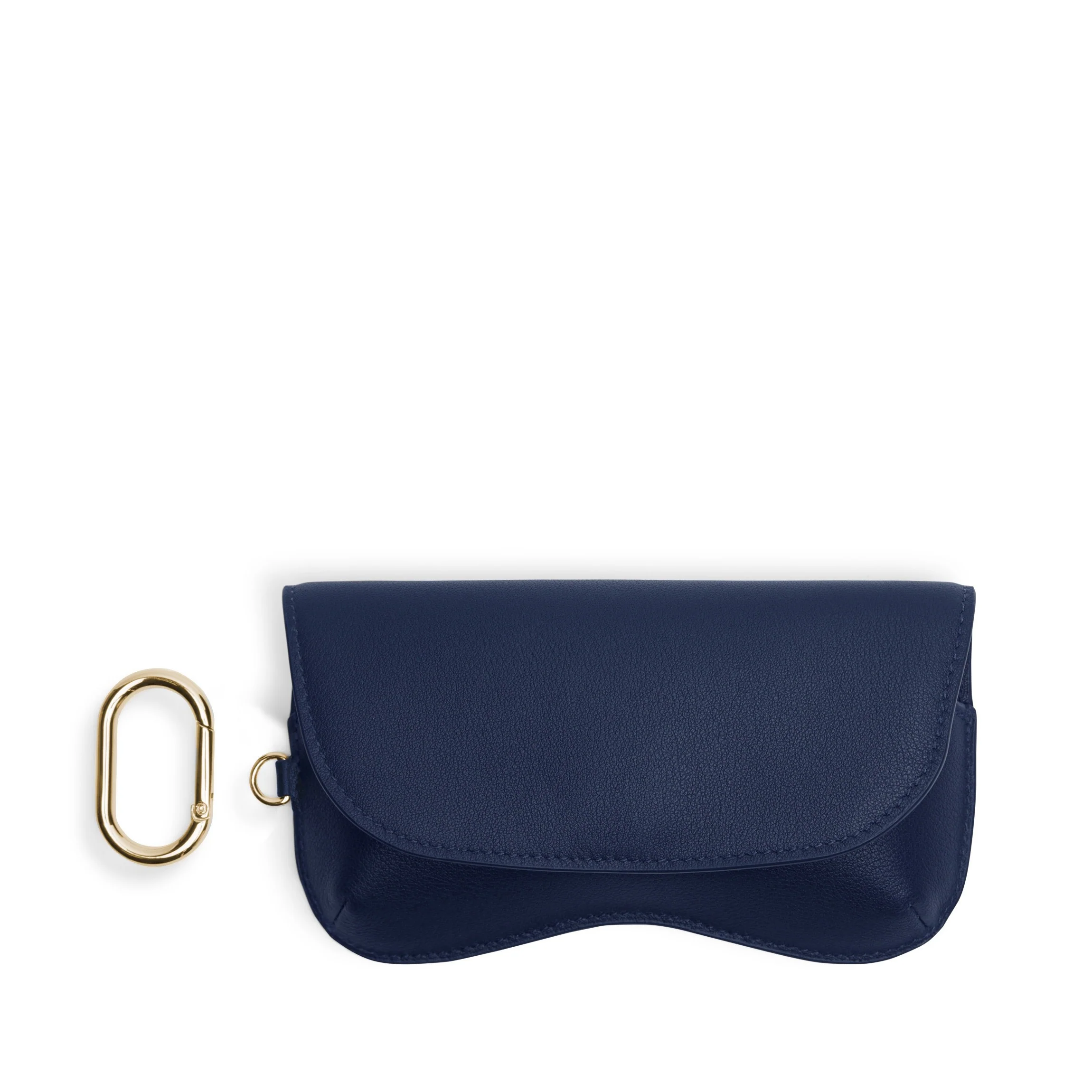Portable Sunglass Case Navy Blue - Image 4