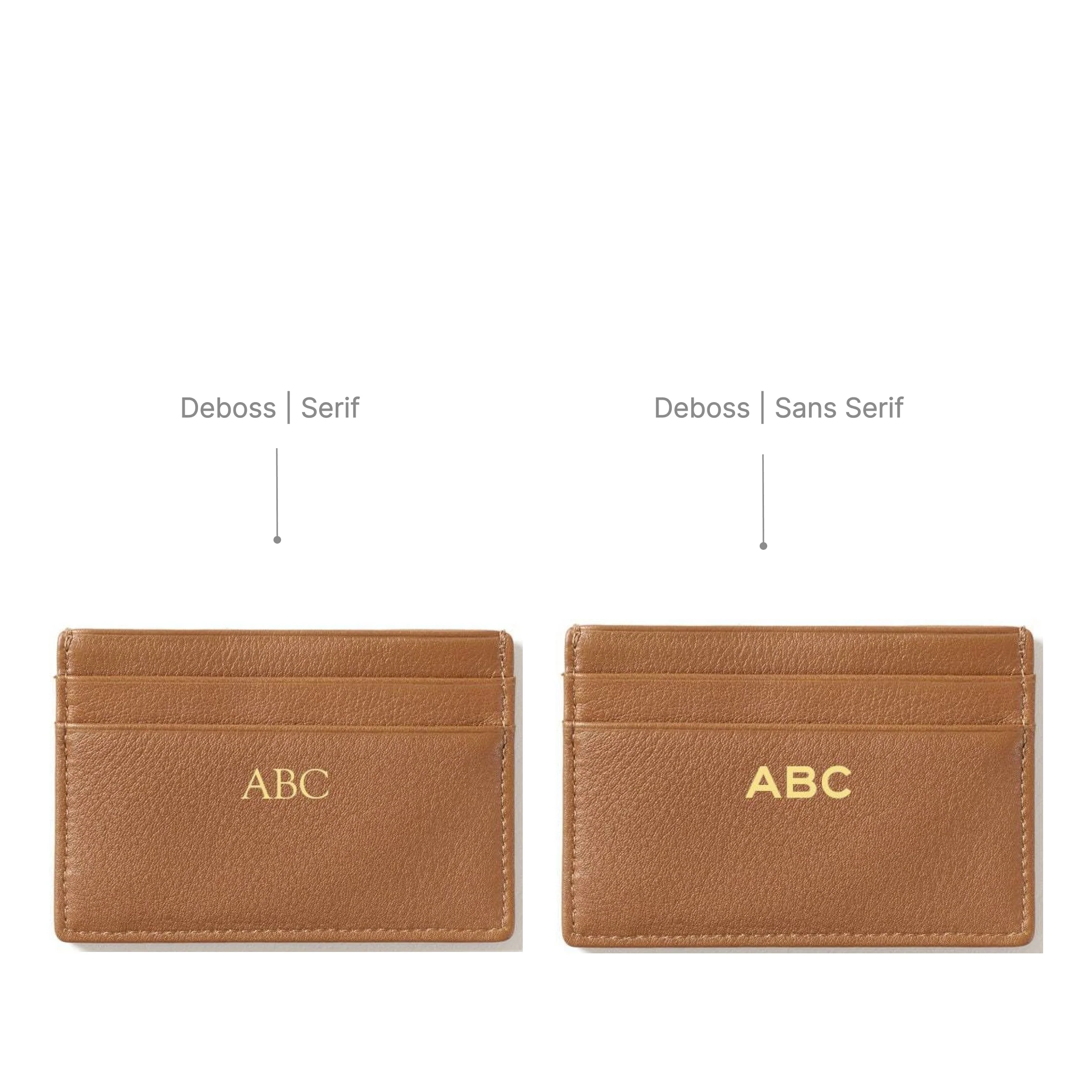 Slim Card Case Cognac - Image 4