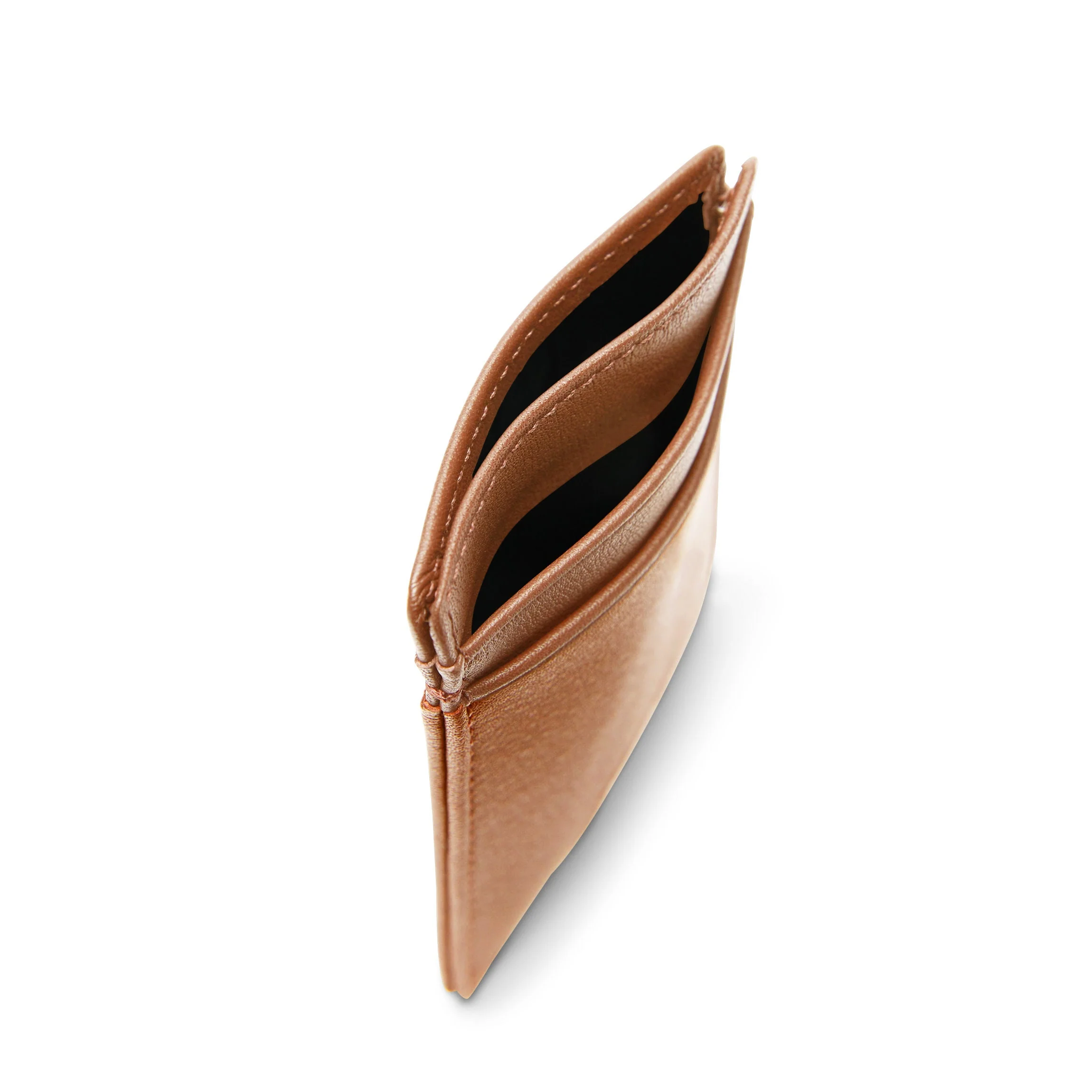 Slim Utility Card Case Cognac - Image 5