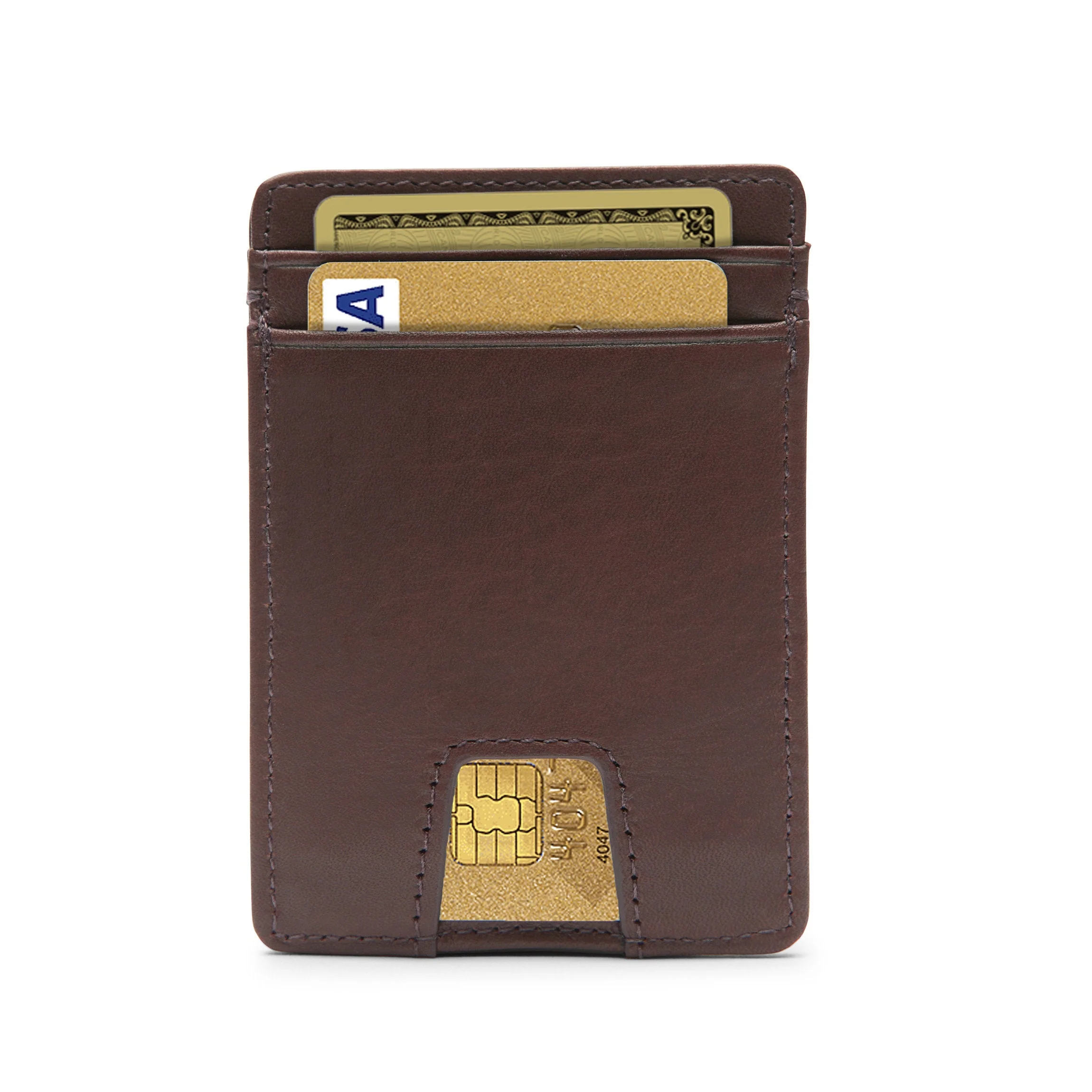 Slim Utility Card Case Mahogany - Image 3
