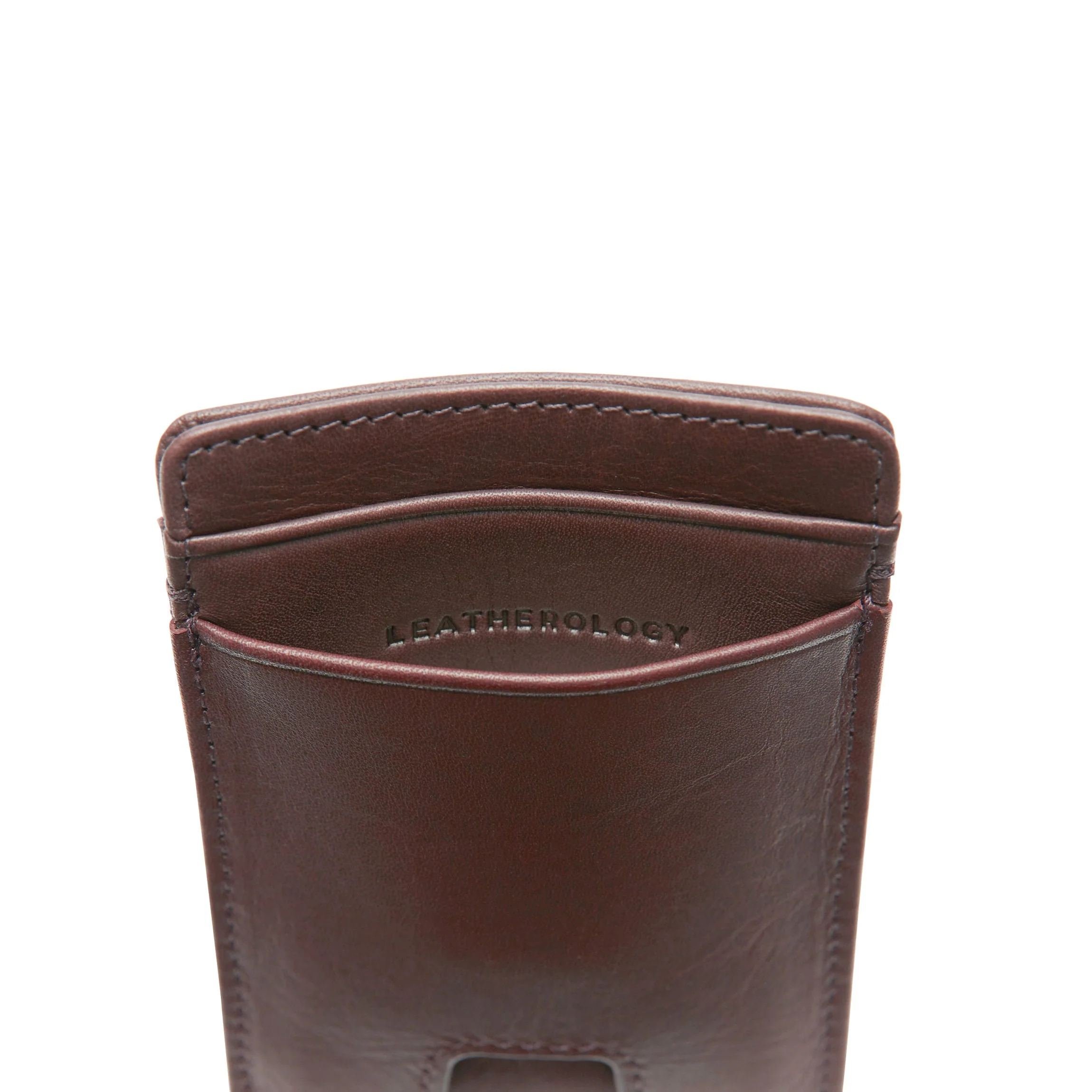 Slim Utility Card Case Mahogany - Image 4