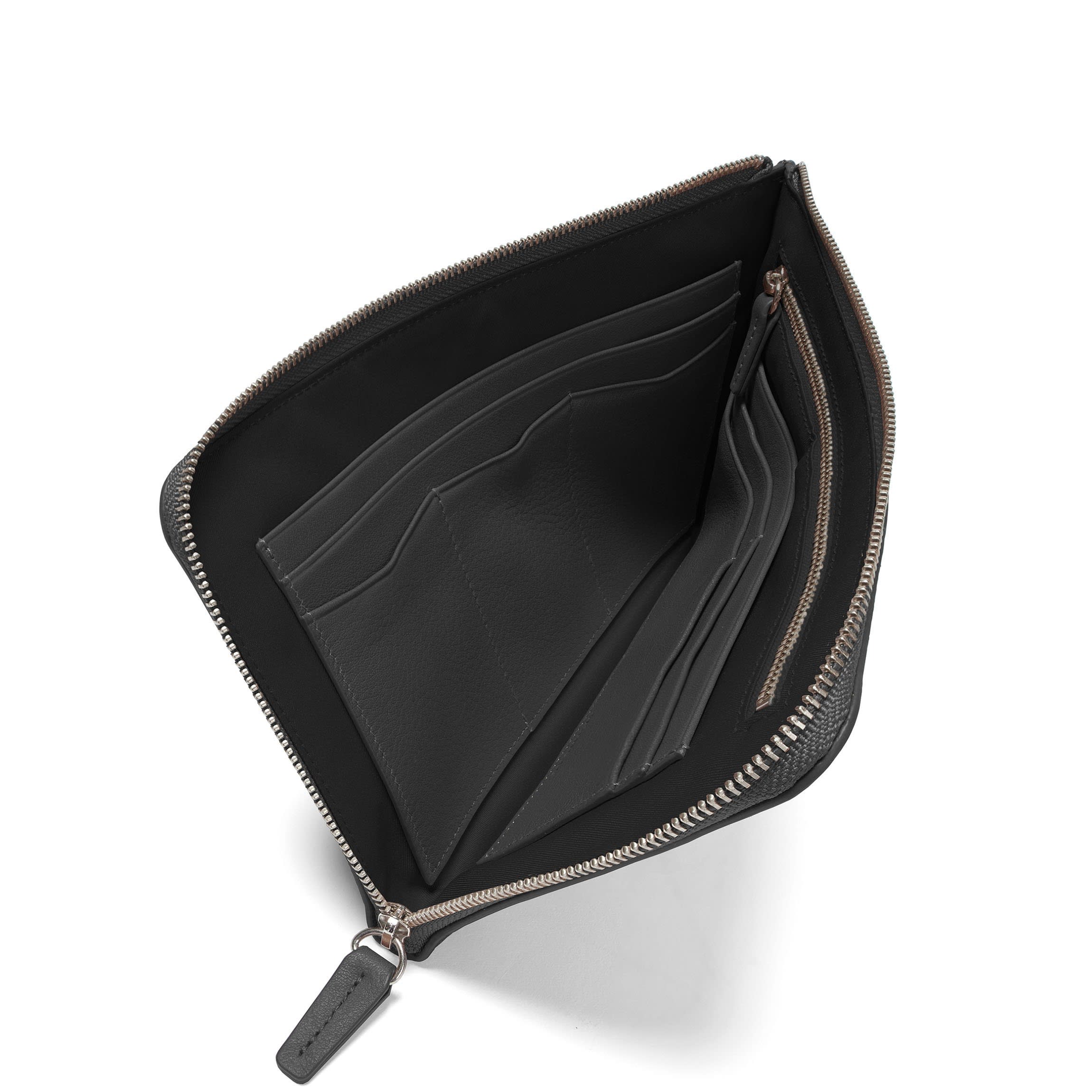 Slim Zip Travel Wallet RFID Black Onyx - Image 4