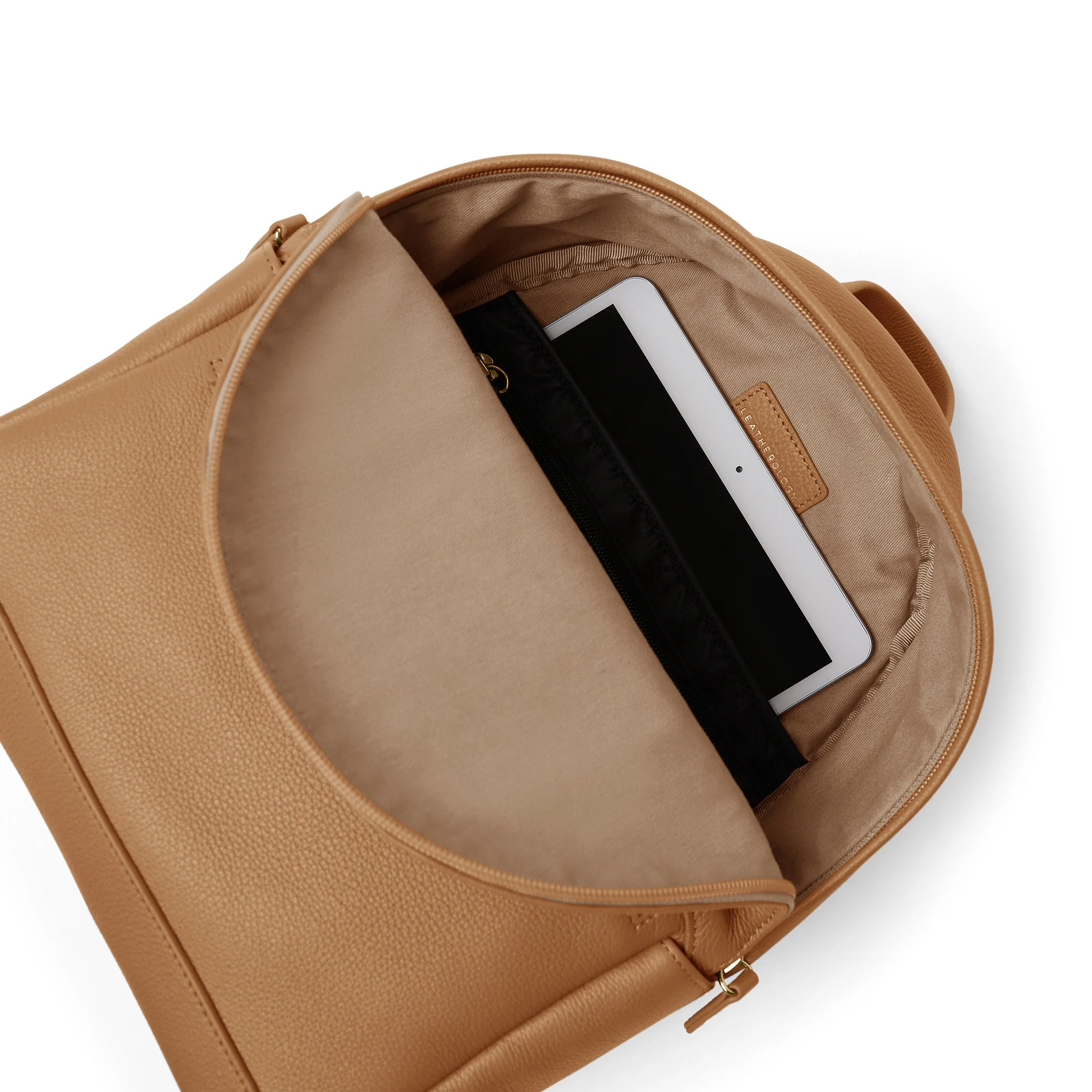 Sloan Mini Backpack Camel - Image 4