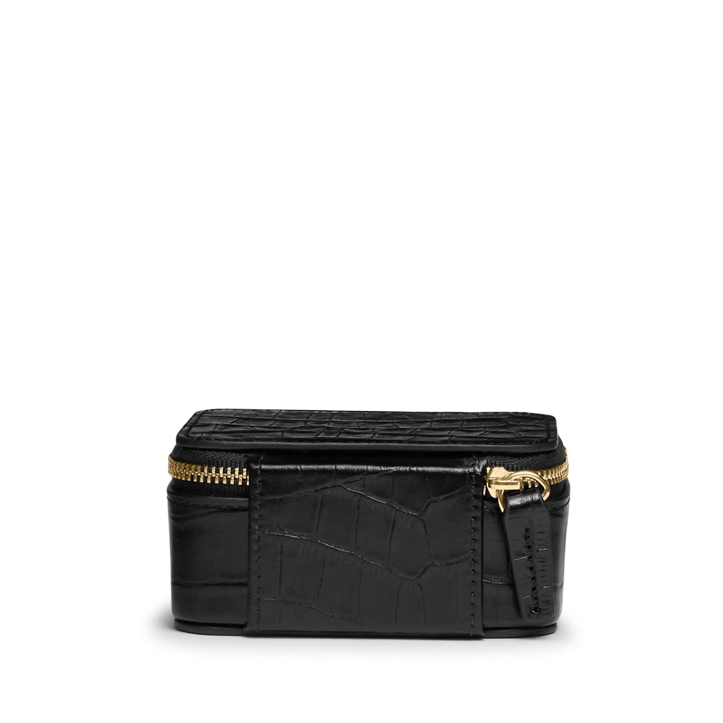 Small Jewelry Organizer Black Croc - Image 7