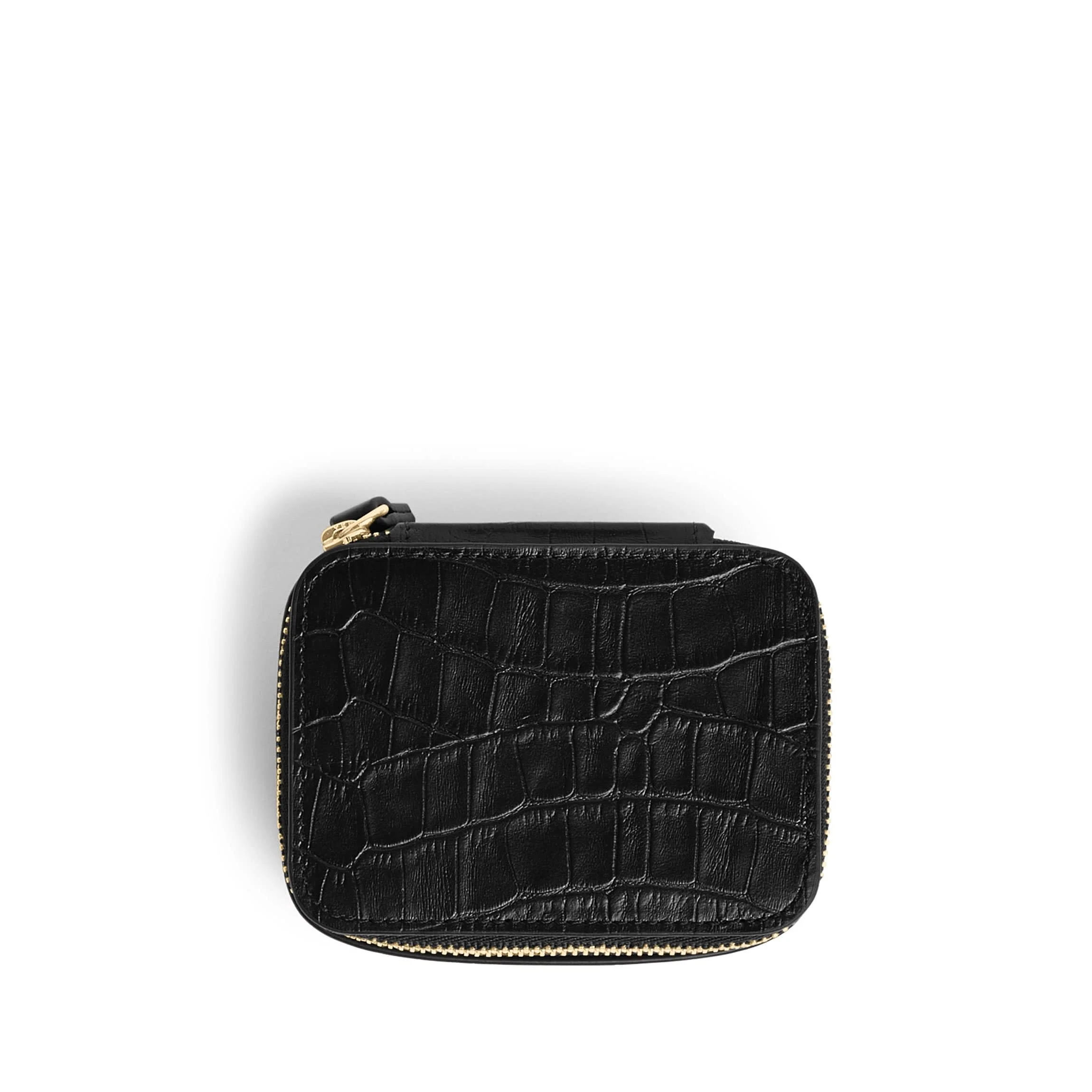 Small Jewelry Organizer Black Croc - Image 8
