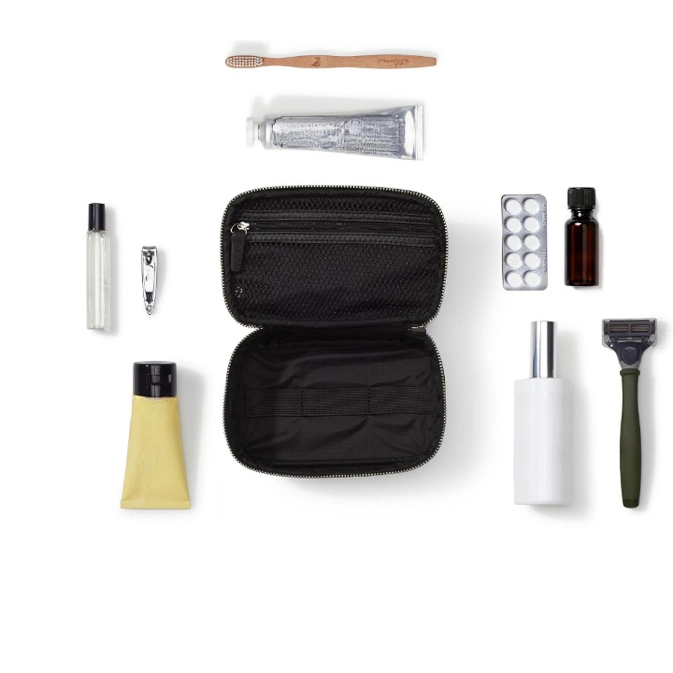 Small Travel Organizer Cognac - Image 4