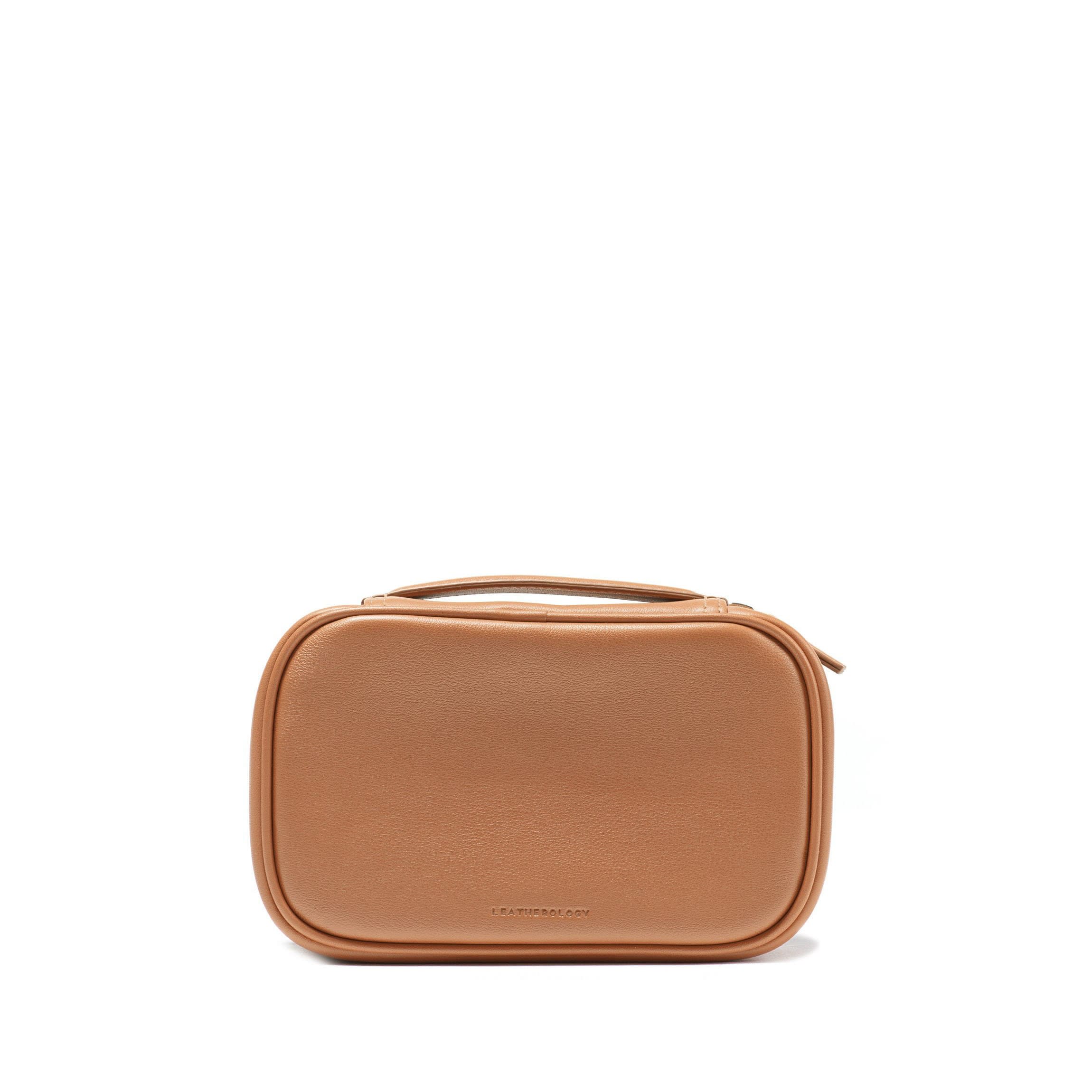 Small Travel Organizer Cognac - Image 8