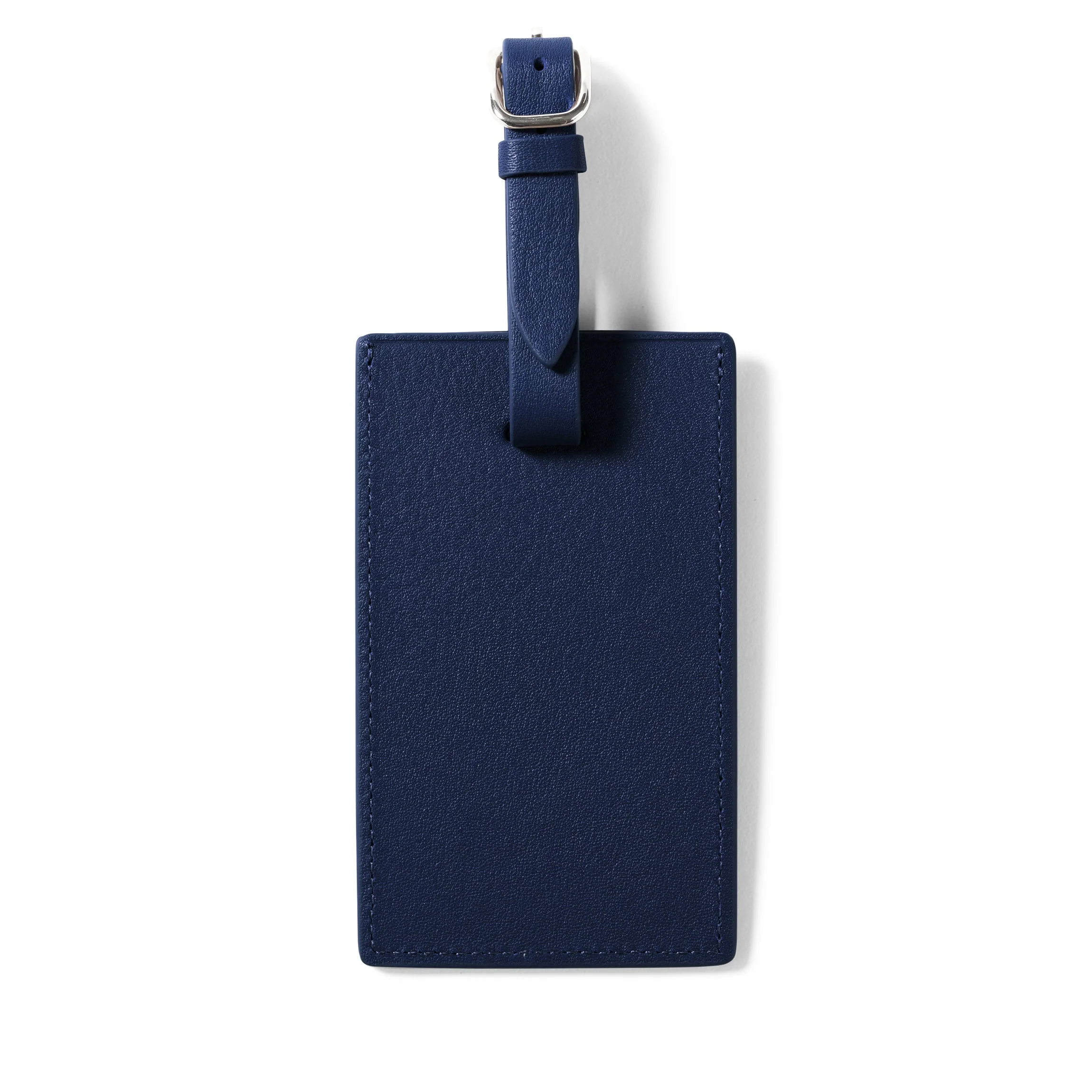 Standard Rectangular Luggage Tag Navy Blue - Image 3