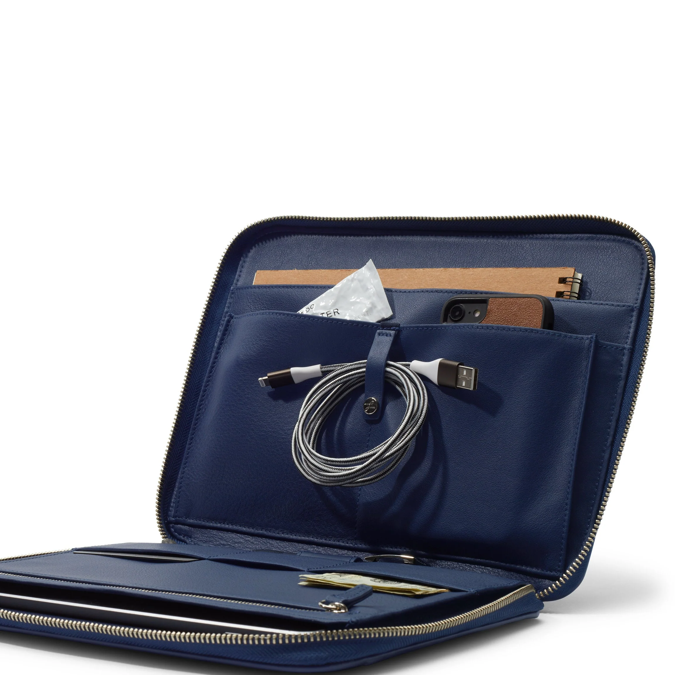 Tech Folio Navy Blue - Image 3