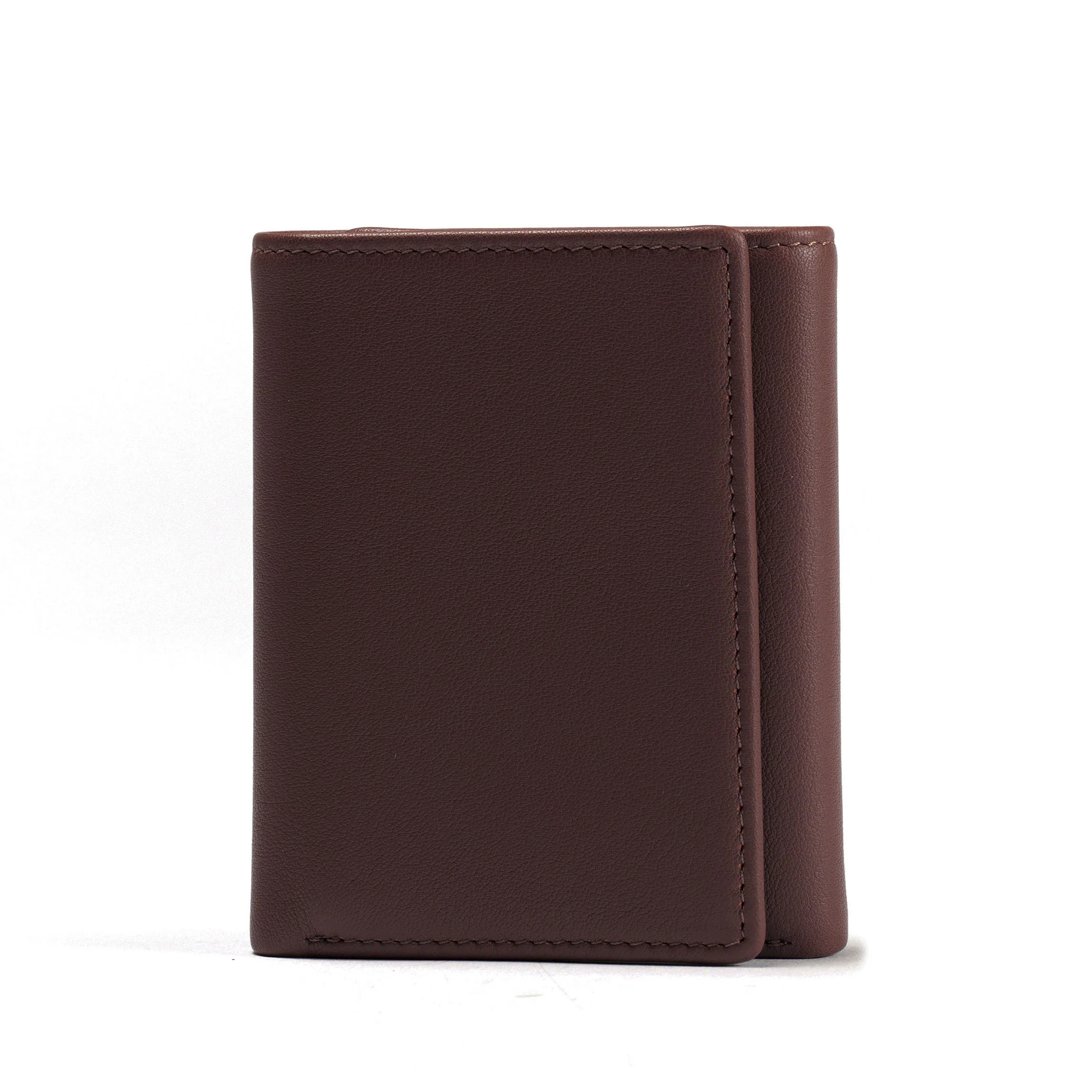 Trifold with Card Wallet Brown - Image 8