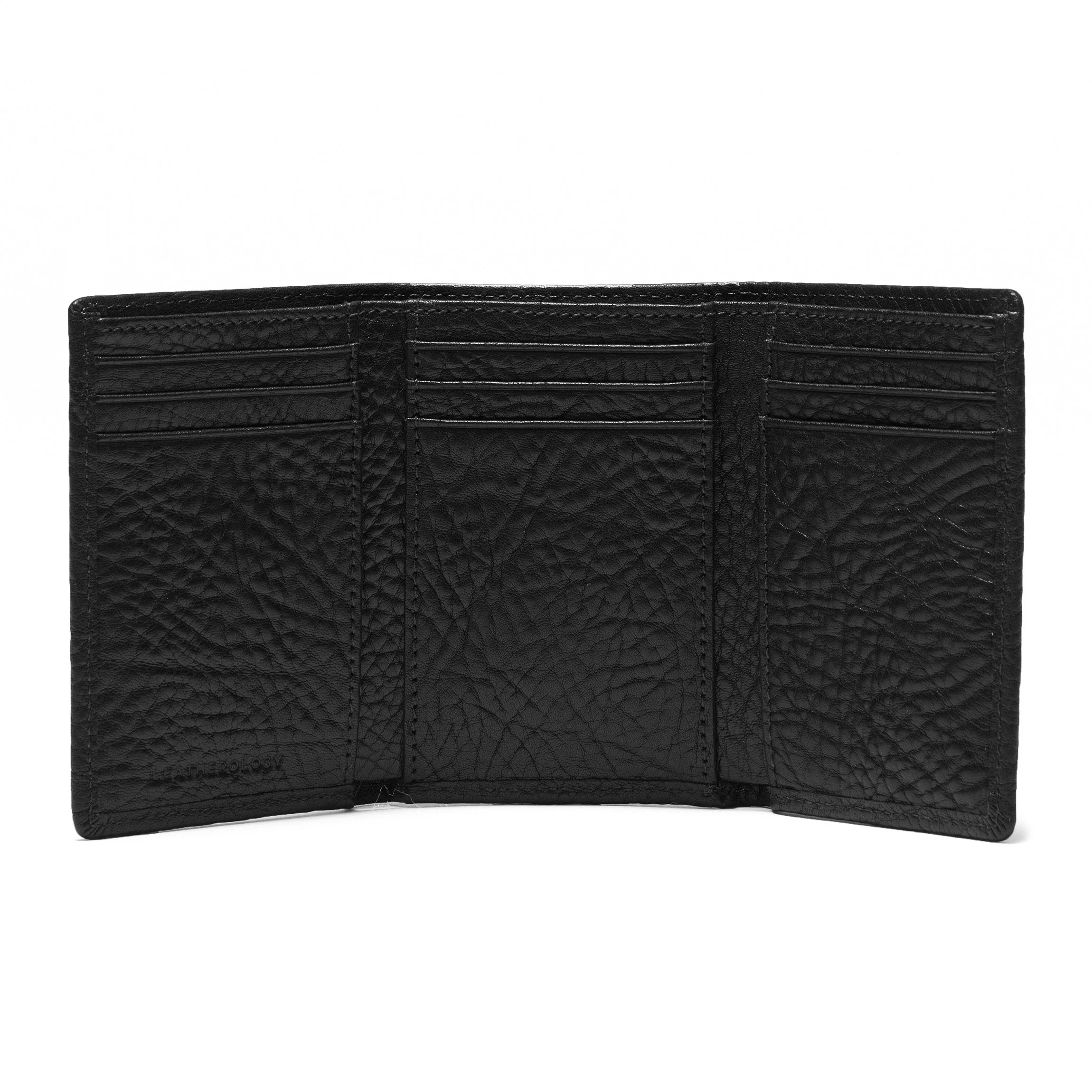 Trifold with Card Wallet Ebony - Image 5