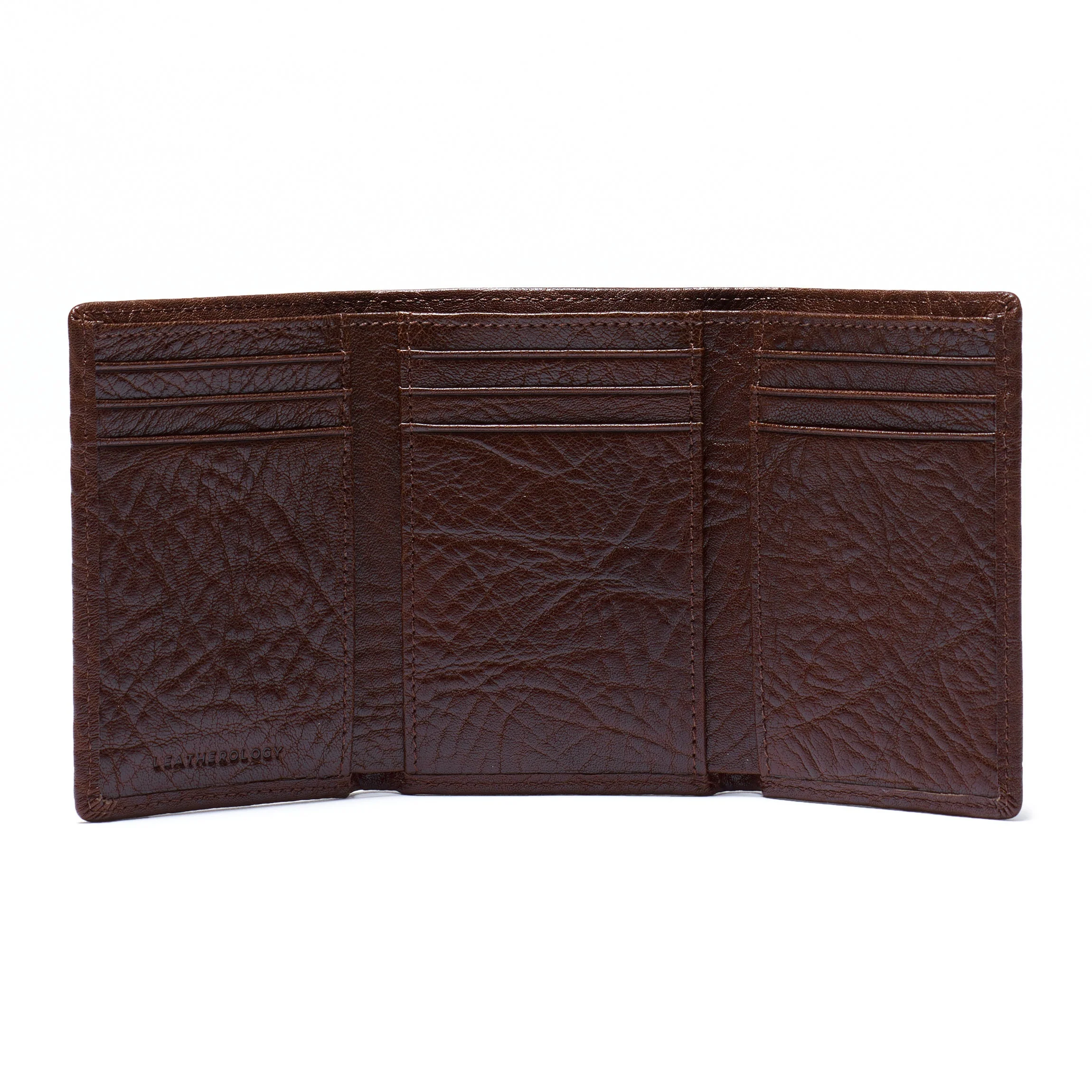 Trifold with Card Wallet Espresso - Image 5