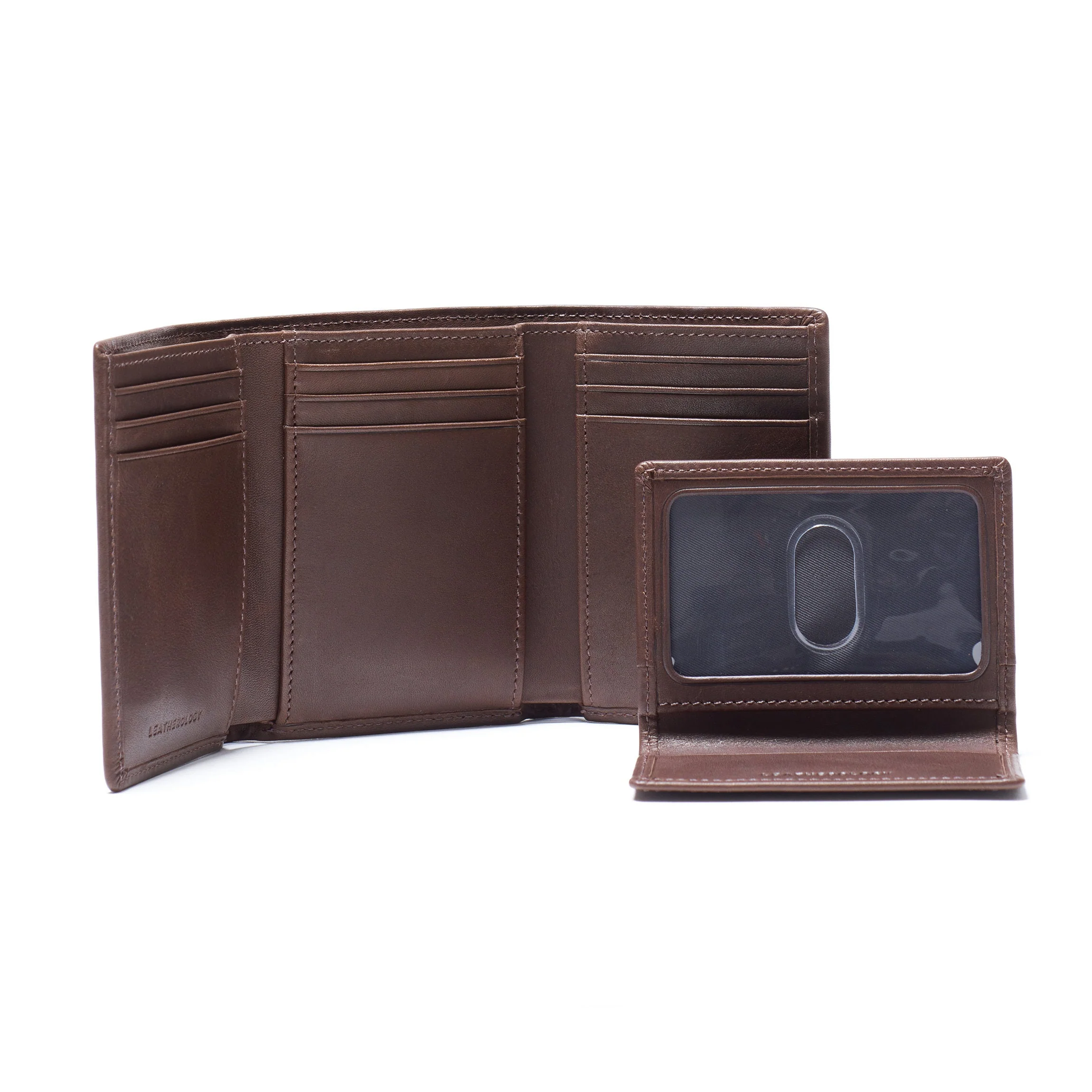 Trifold with Card Wallet Mahogany - Image 4