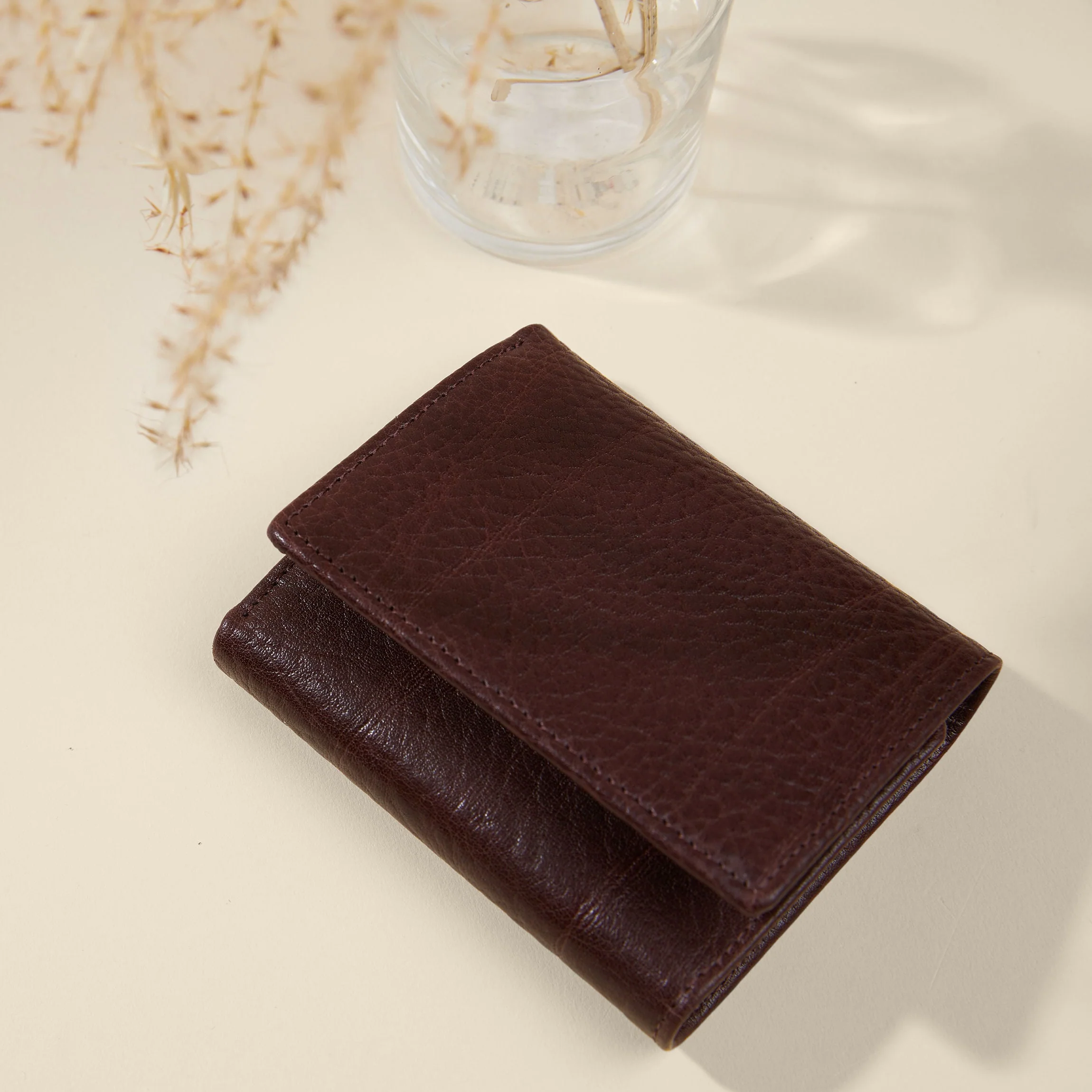 Trifold with Card Wallet Espresso - Image 3