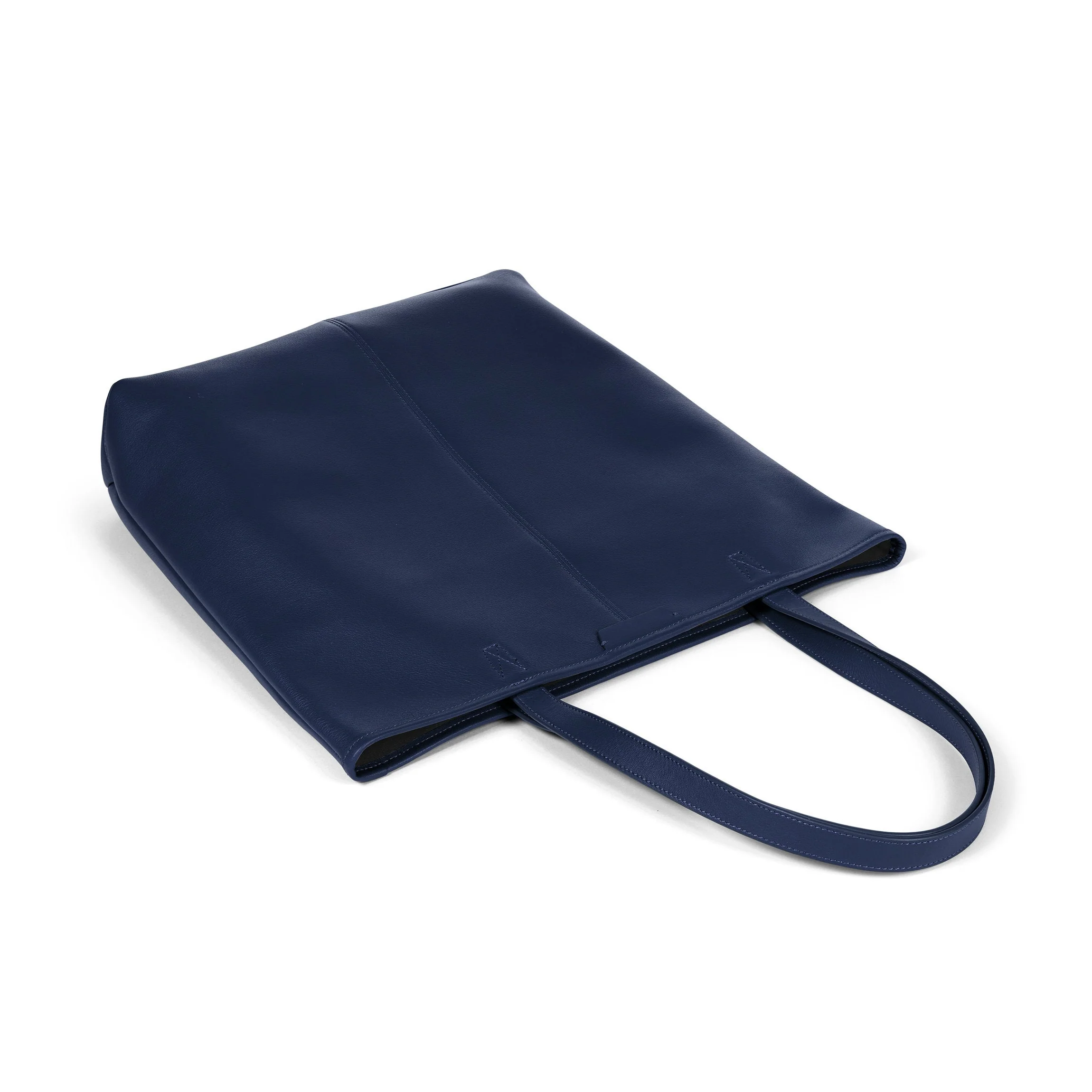 Uptown Vertical Tote Navy Blue - Image 5