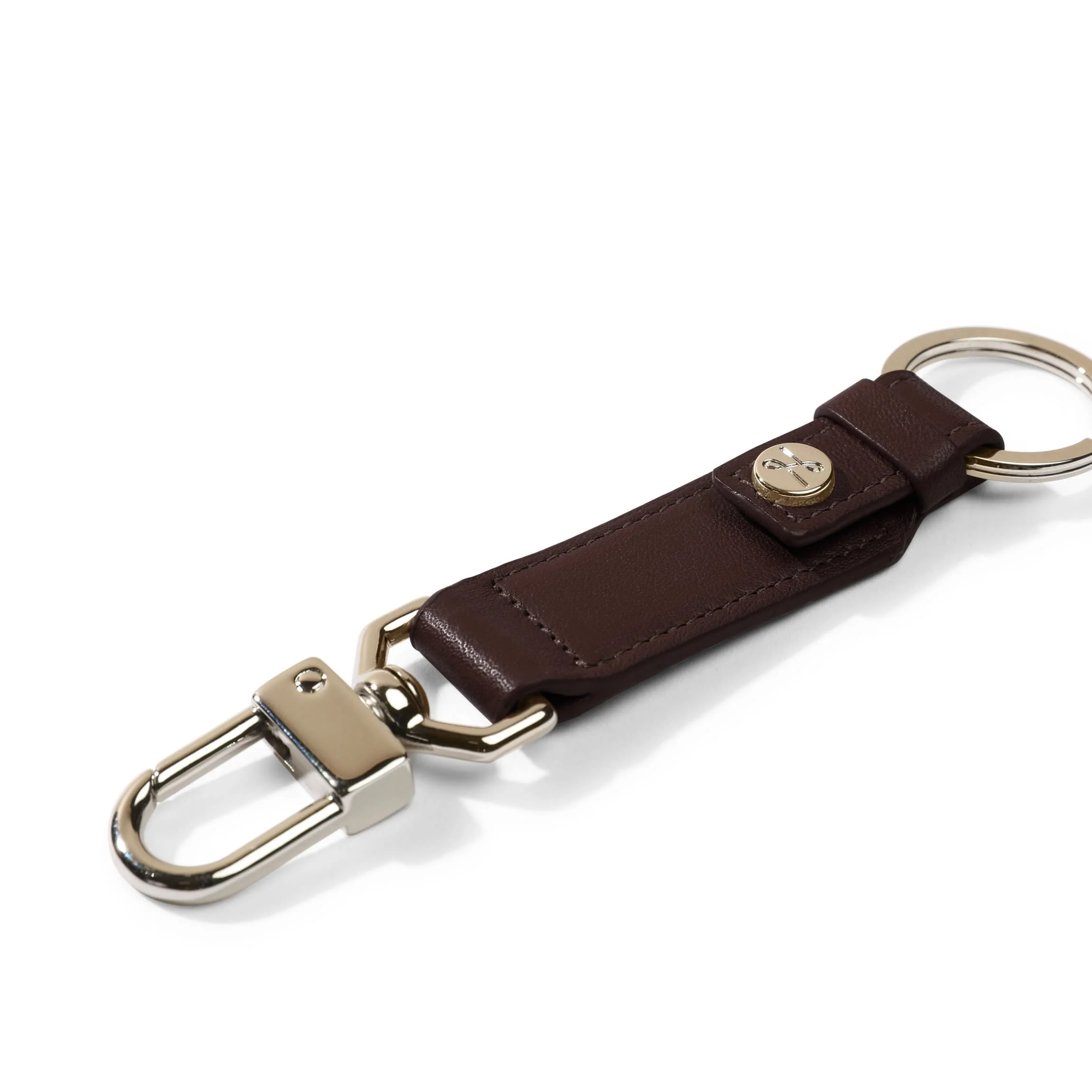 Valet Snap Keychain Brown - Image 3