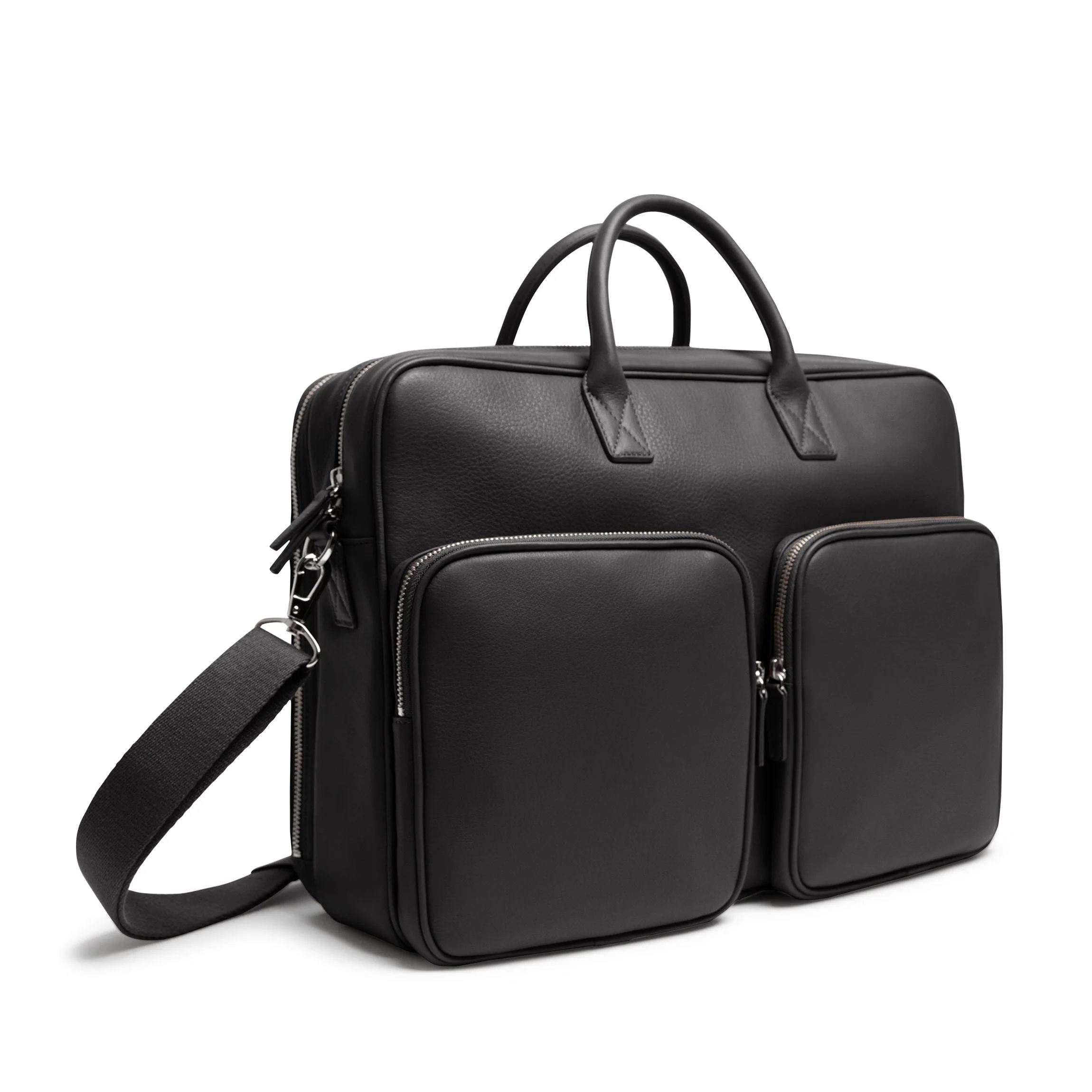 Warren Large Brief Bag Black Onyx - Image 3
