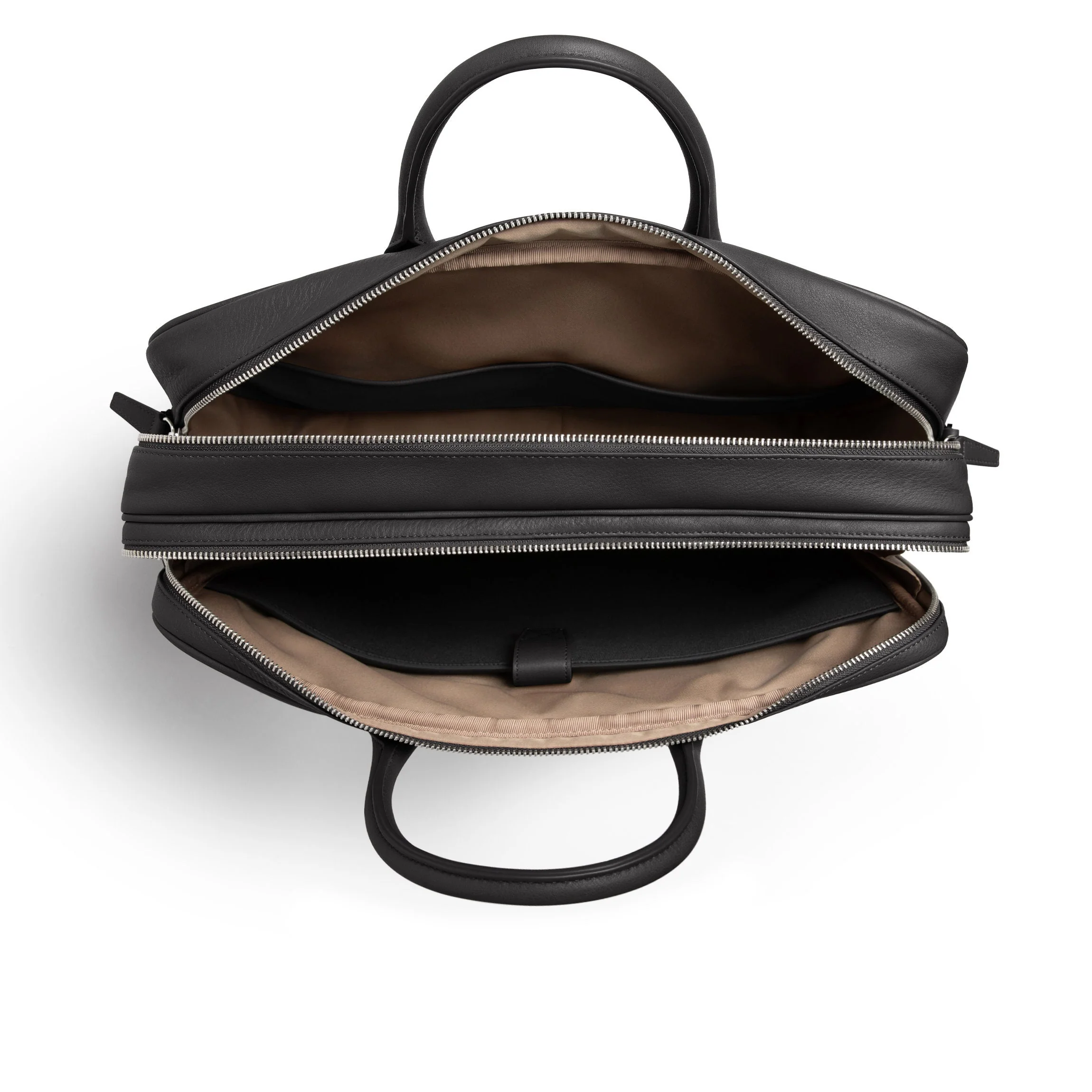 Warren Large Brief Bag Black Onyx - Image 4